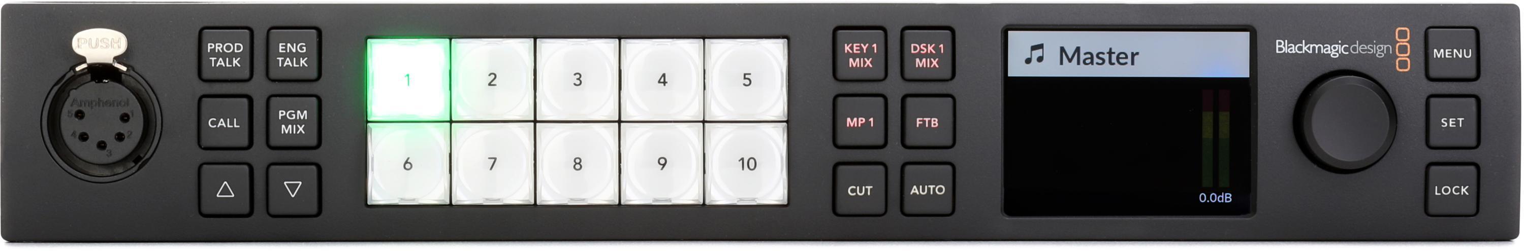 Blackmagic Design ATEM 1 M/E Constellation 4K Ultra HD Video Switcher ...