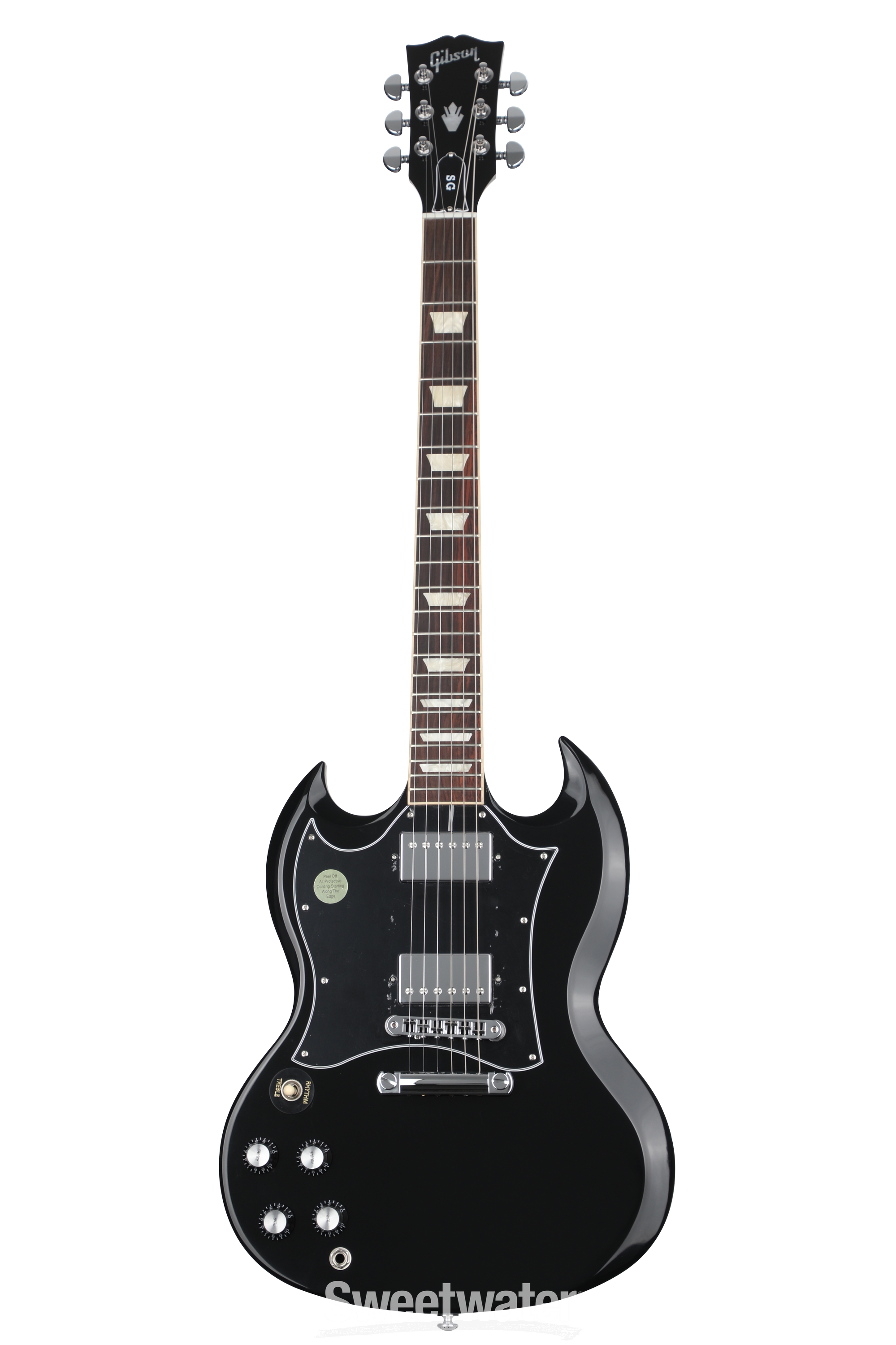 Gibson SG Standard Left handed Electric Guitar Ebony Sweetwater