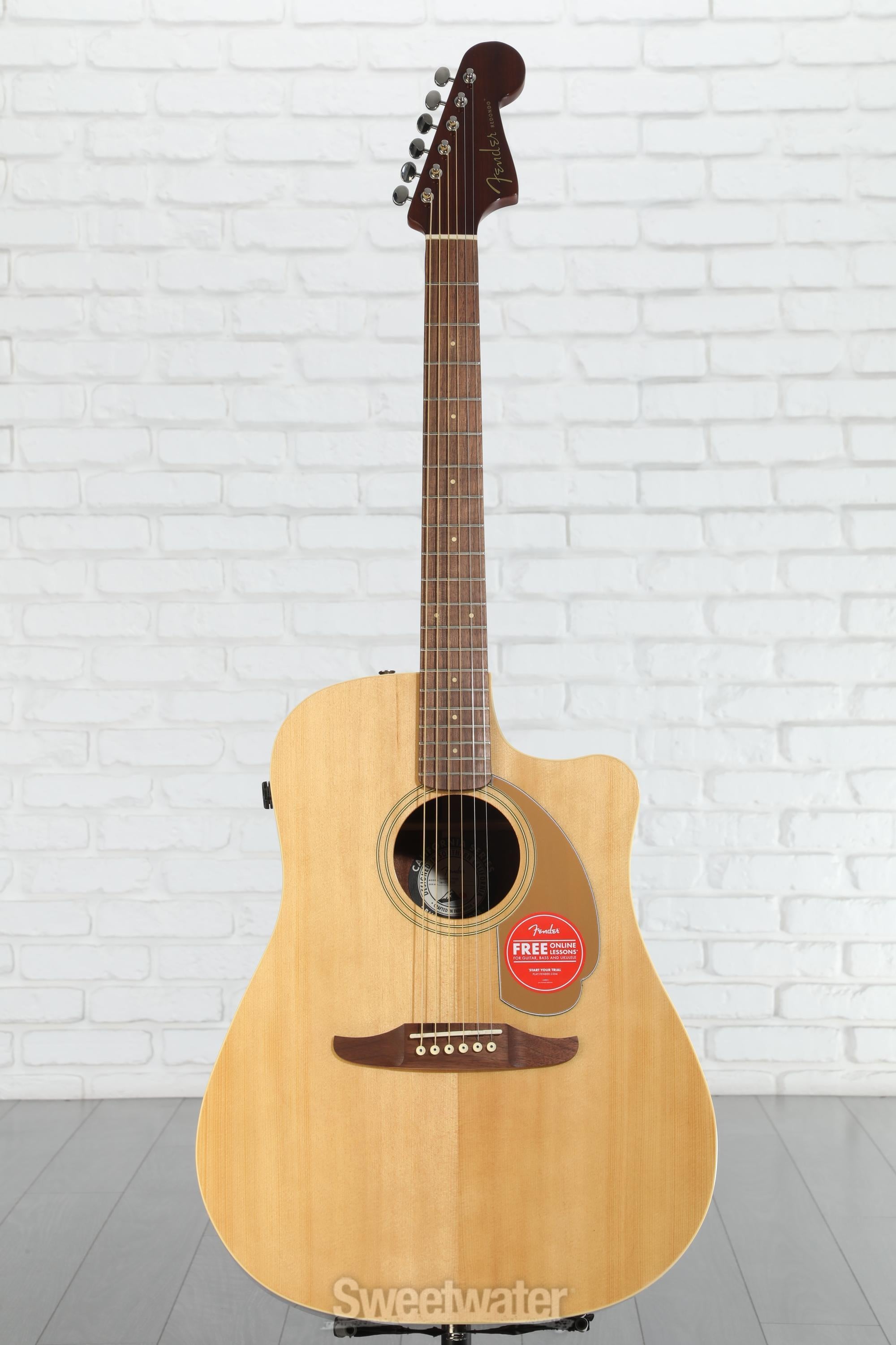 ギター fender redondo player nat Fender Redondo Player Acoustic-electric Guitar - Natural