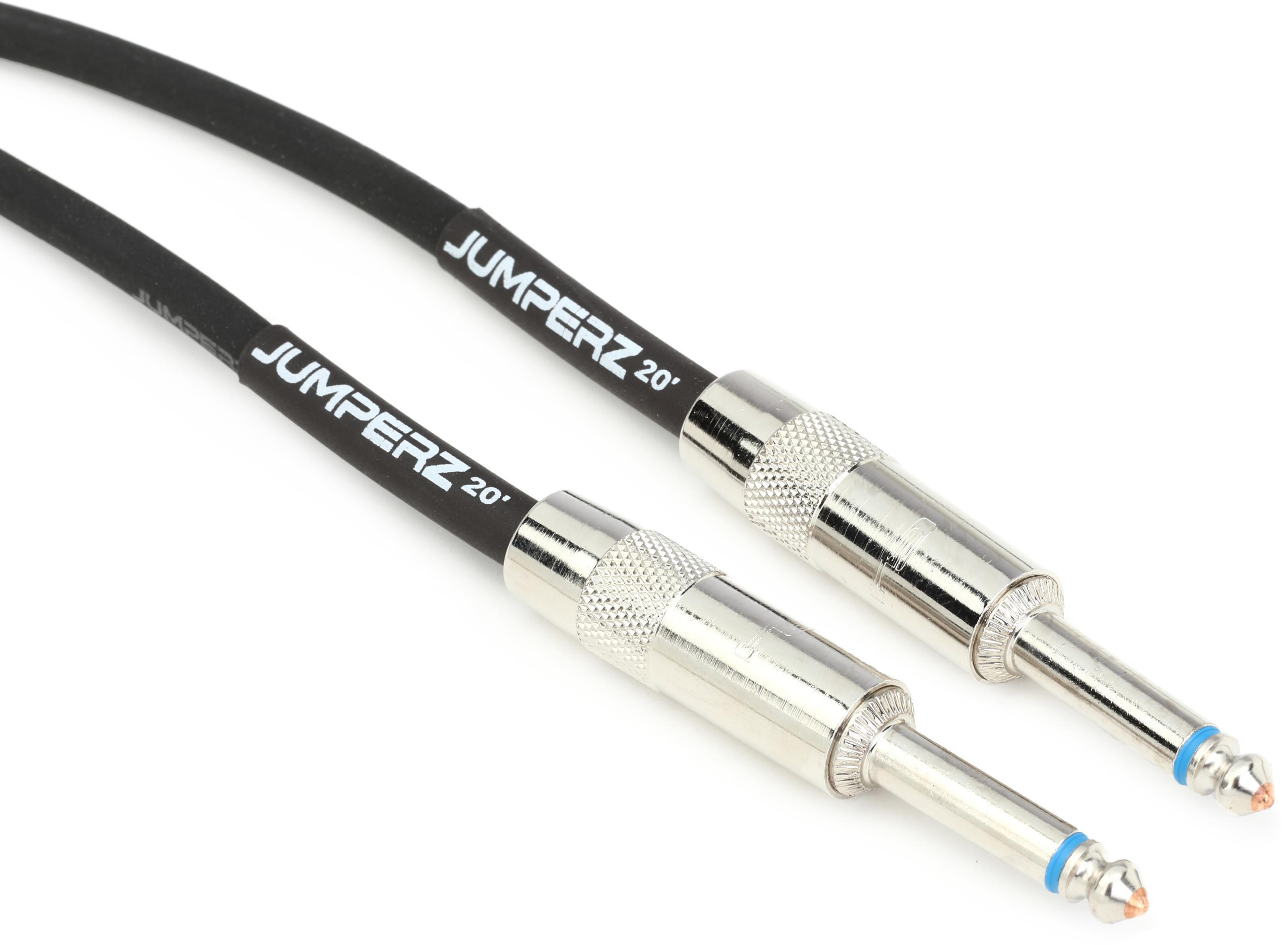 Photo of JUMPERZ Blue Line Instrument Patch Cable - 20 feet