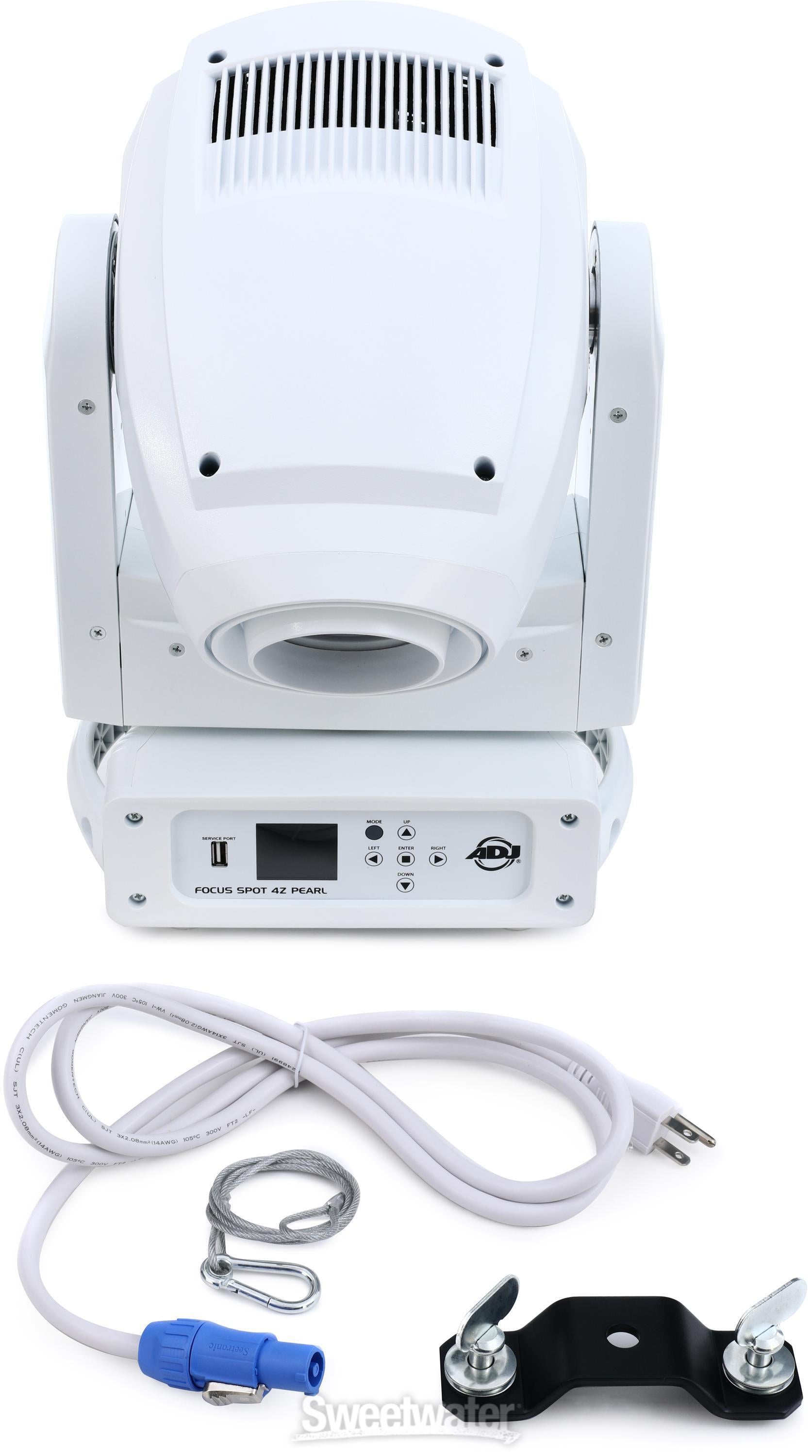 ADJ Focus Spot 4Z Pearl 200W LED Moving-Head Spot - White