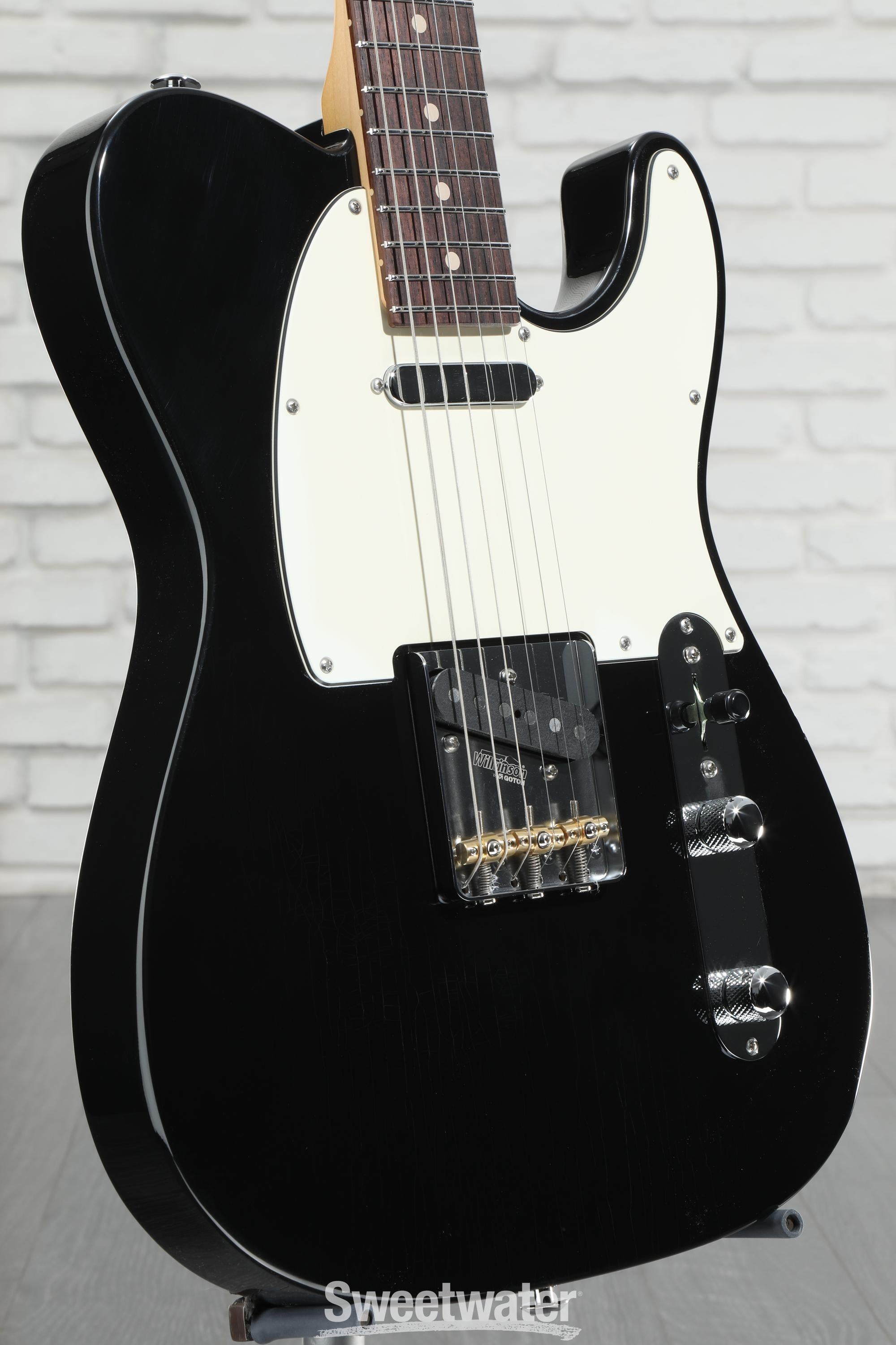 Suhr Classic T Antique Electric Guitar - Black, Light Aging