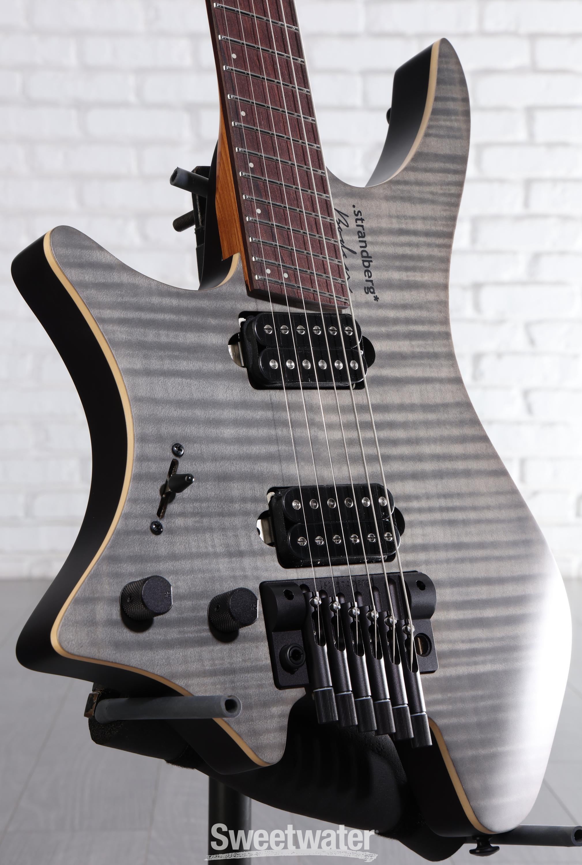 Photo of Strandberg Boden Standard NX 6 Tremolo Left-handed Electric Guitar - Charcoal