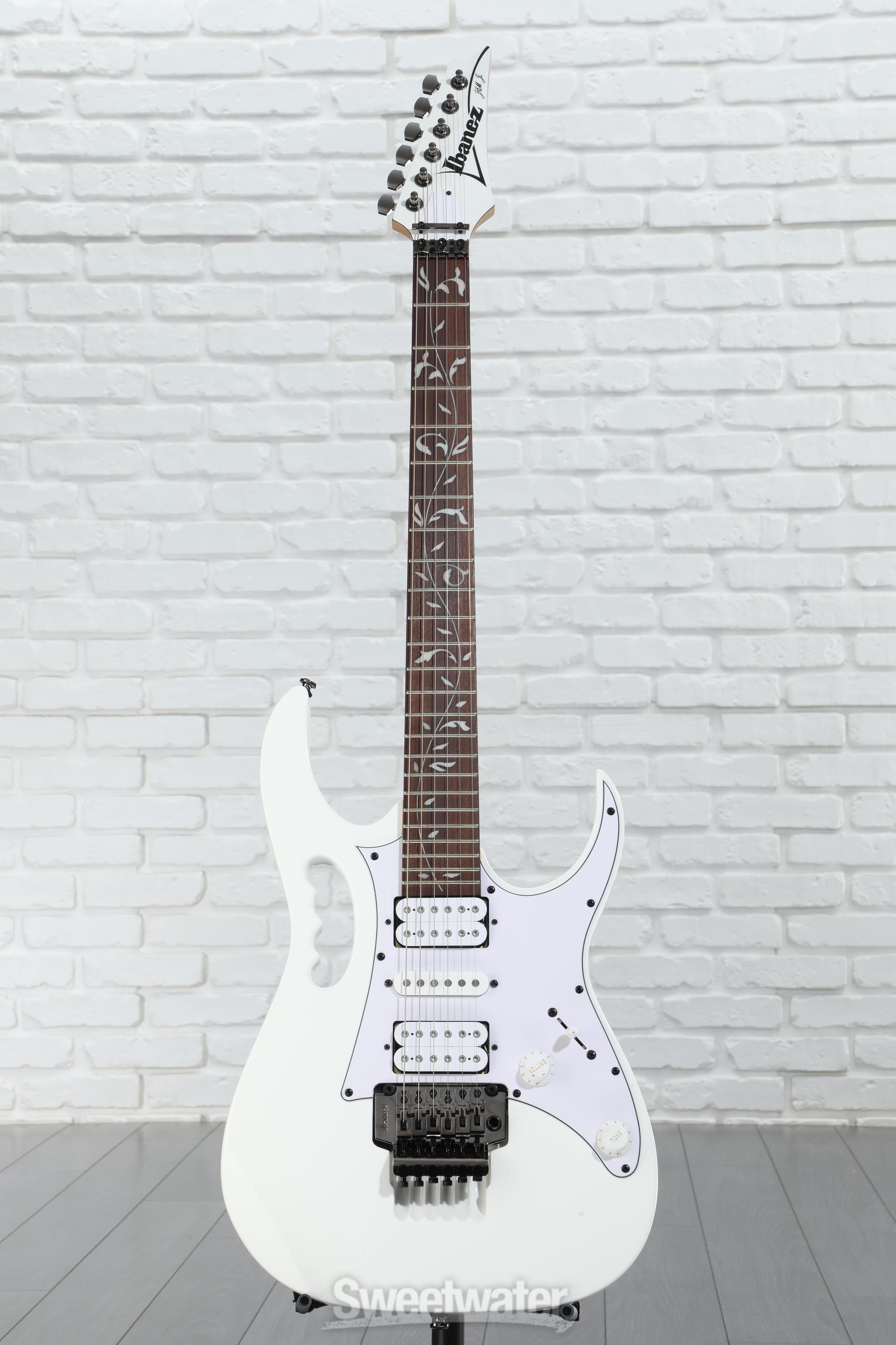 ギター Ibanez  Steve Vai Signature JEMJR-WH Ibanez JEMJR Steve Vai Signature JEM Series Electric Guitar