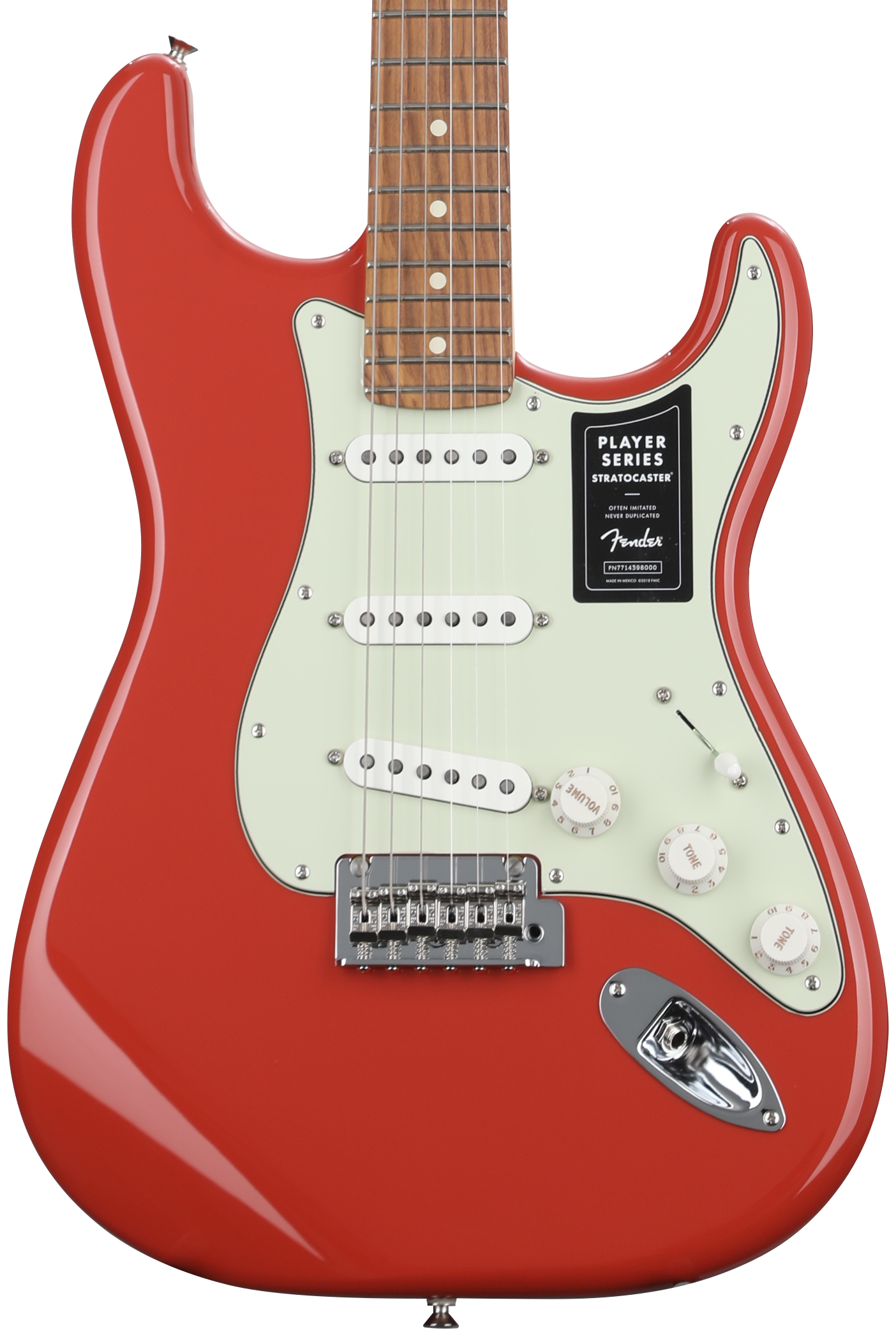 Fender Player Stratocaster - Fiesta Red with Pau Ferro Fingerboard