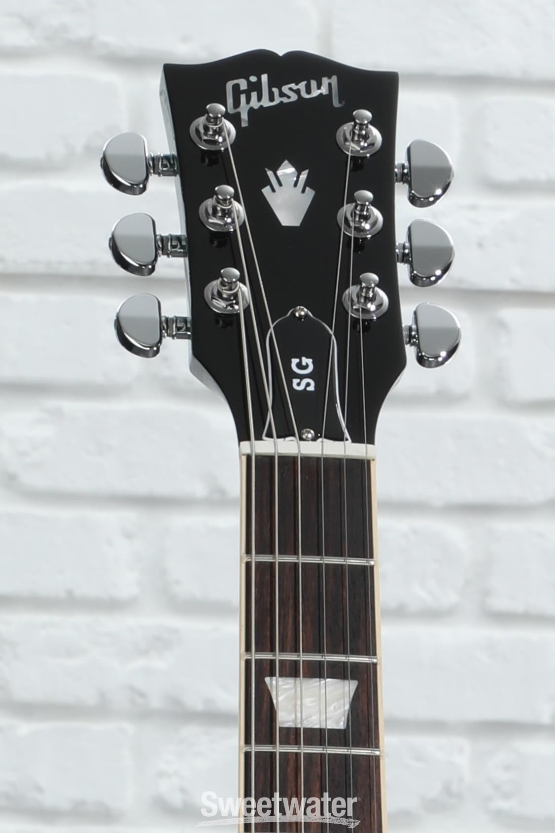 Gibson SG Standard Electric Guitar - Transparent Teal Gibson SG Standard Electric Guitar - Transparent Teal