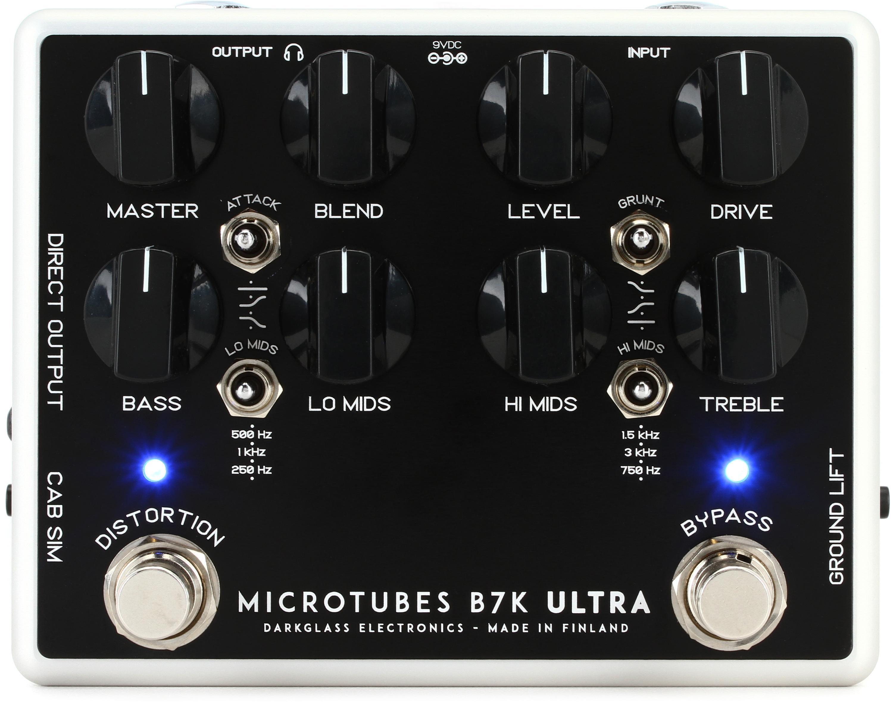 Darkglass Microtubes B7K Ultra V2 Bass Preamp Pedal Reviews