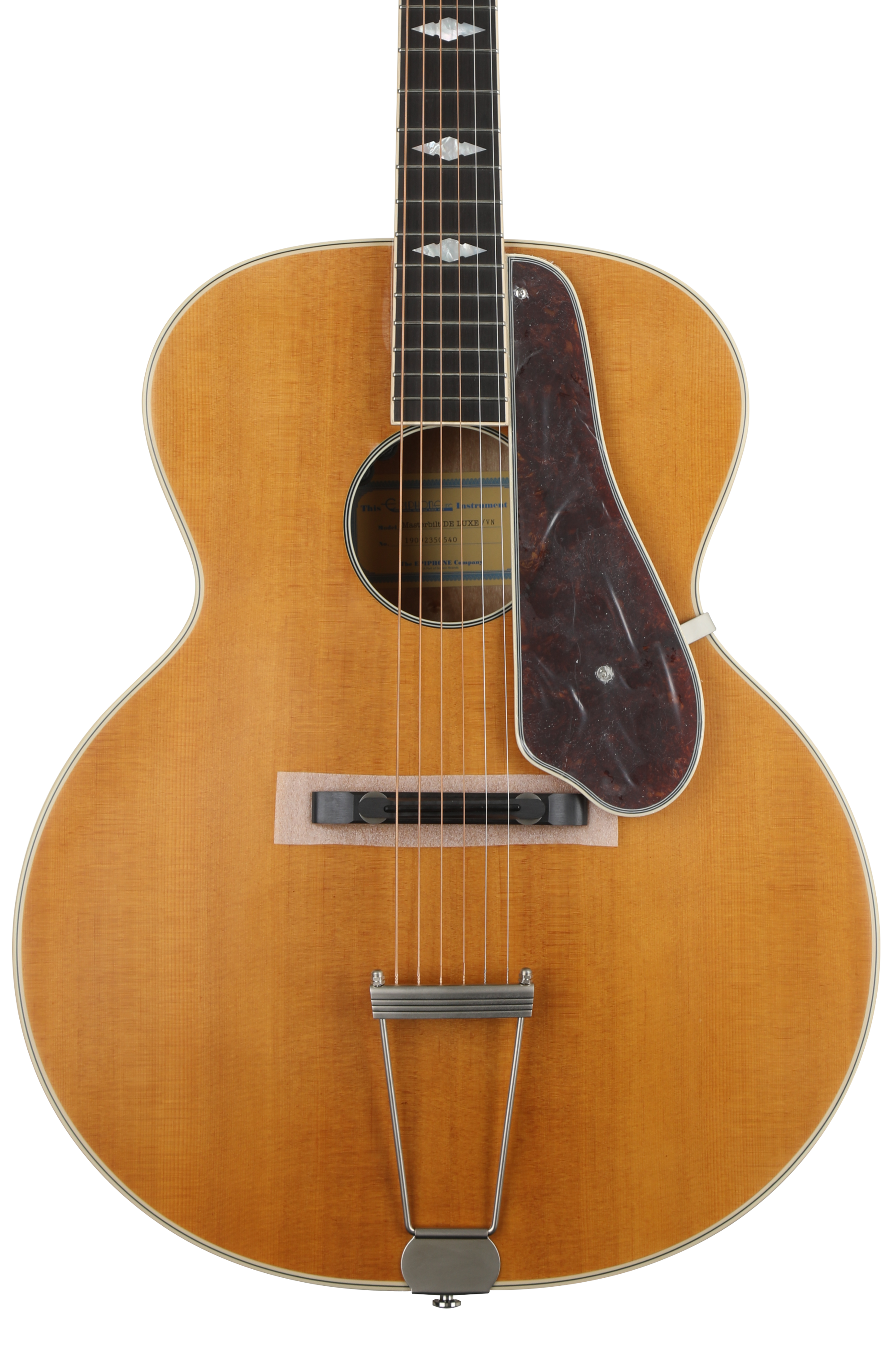 Epiphone De Luxe, Masterbilt Century Collection - Vintage Natural