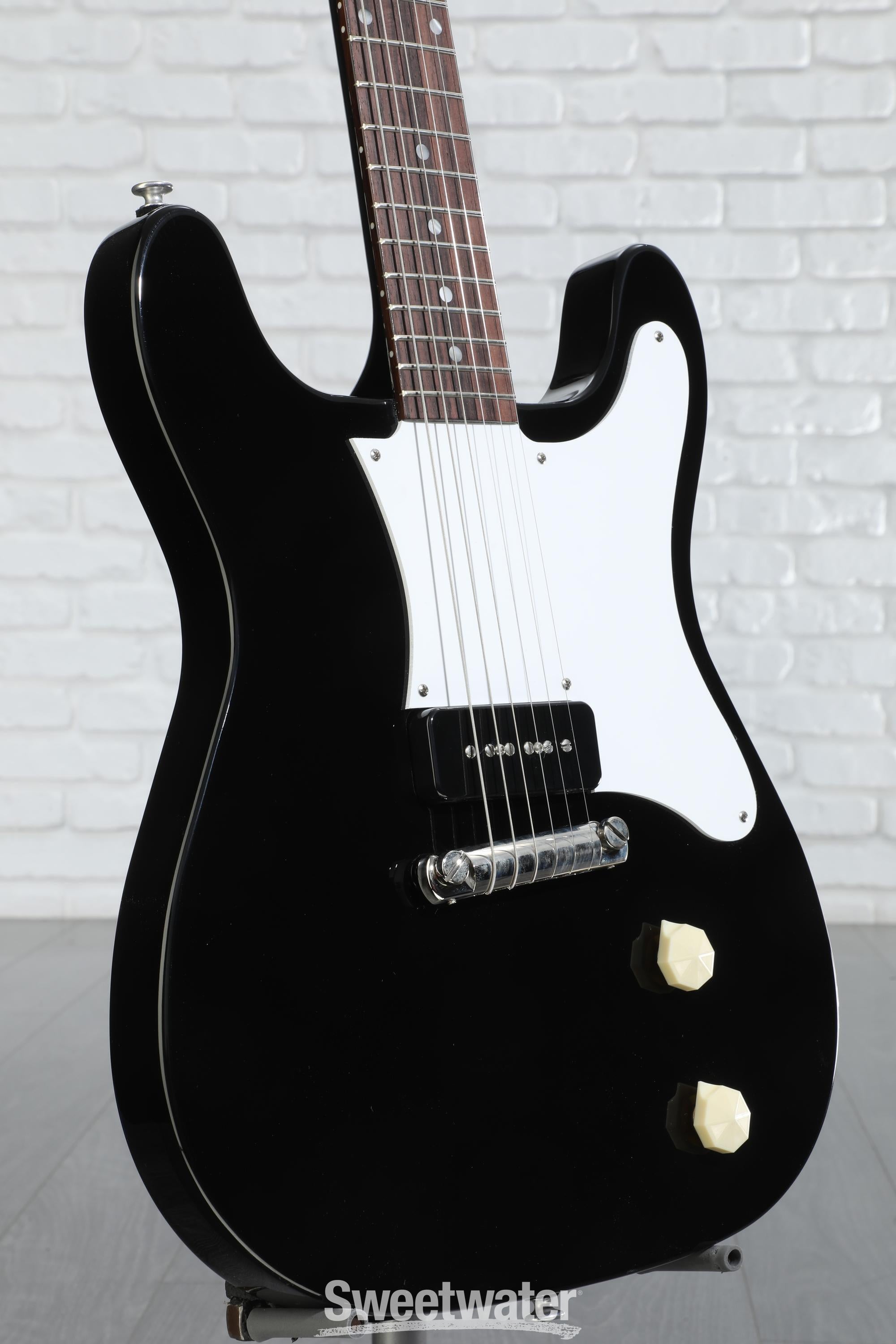 Epiphone USA Coronet Electric Guitar - Ebony | Sweetwater