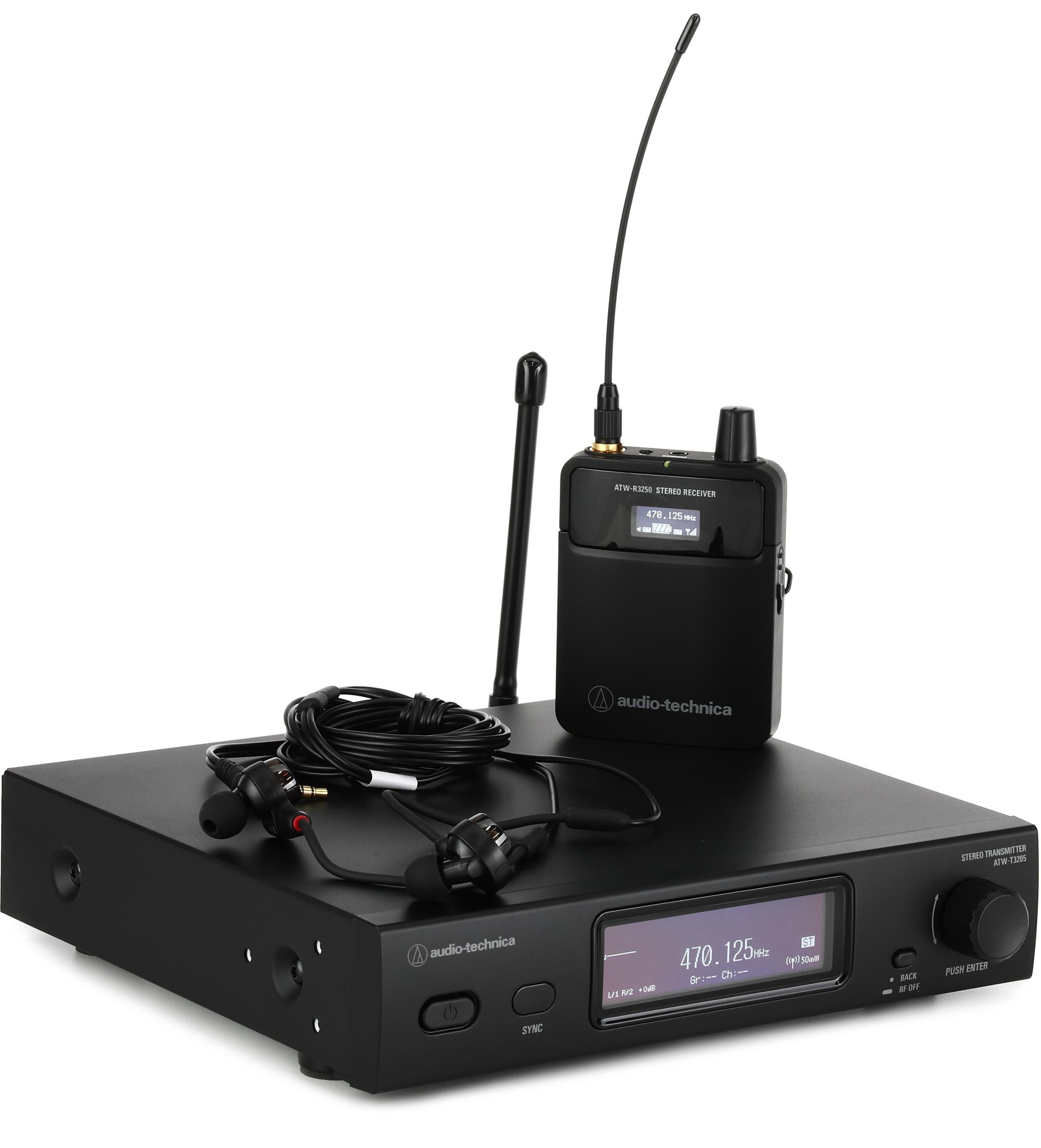 Audio-Technica ATW-3255 In-ear Monitor System