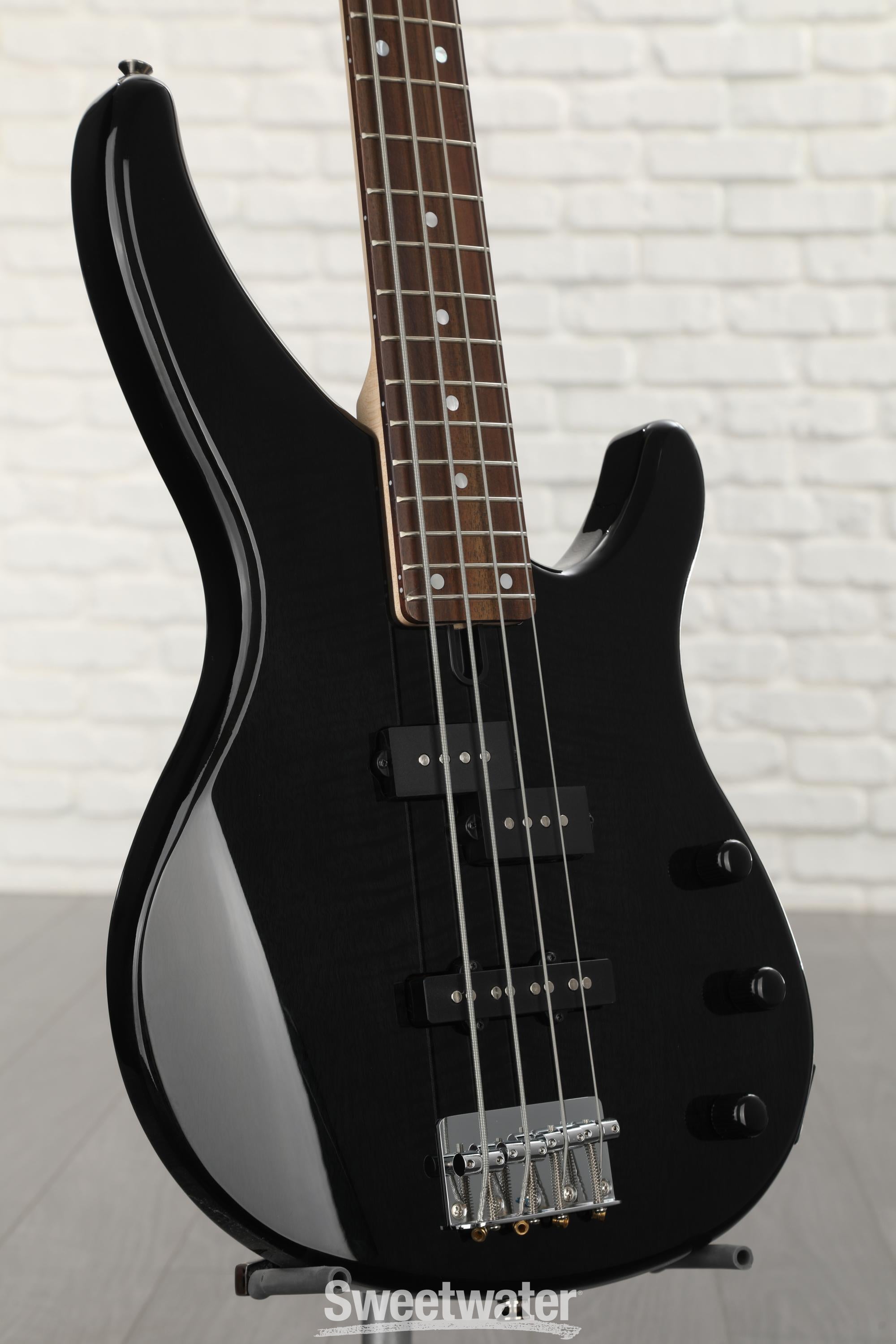 YAMAHA
ヤマハ
ピアノ
丸
椅子
イス
チェア
高さ
調節
リビング
寝室 Yamaha TRBX174EW Bass Guitar - Trans Black | Sweetwater
