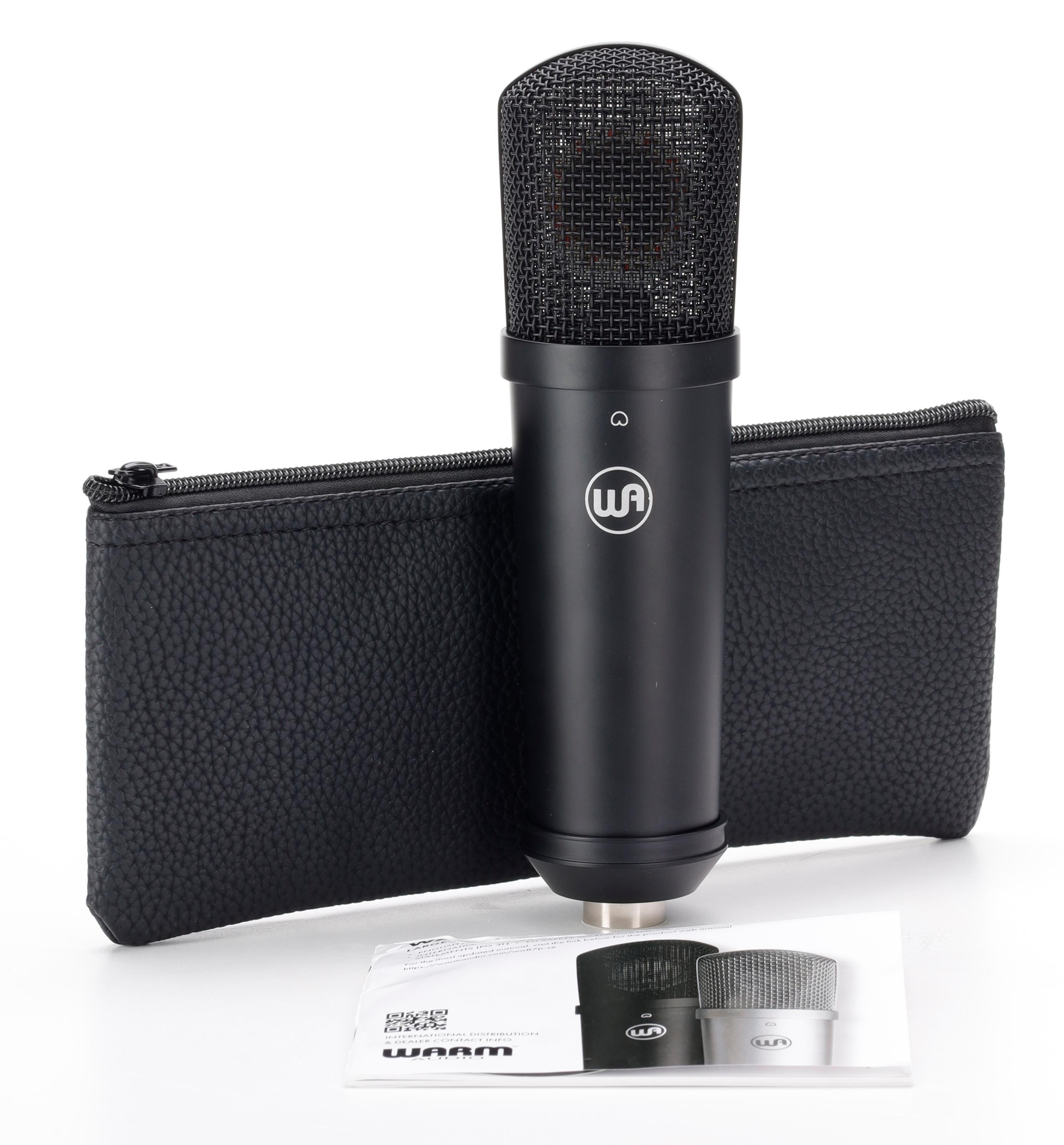 Photo of Warm Audio WA-87jr SE Studio Vocal Microphone - Black