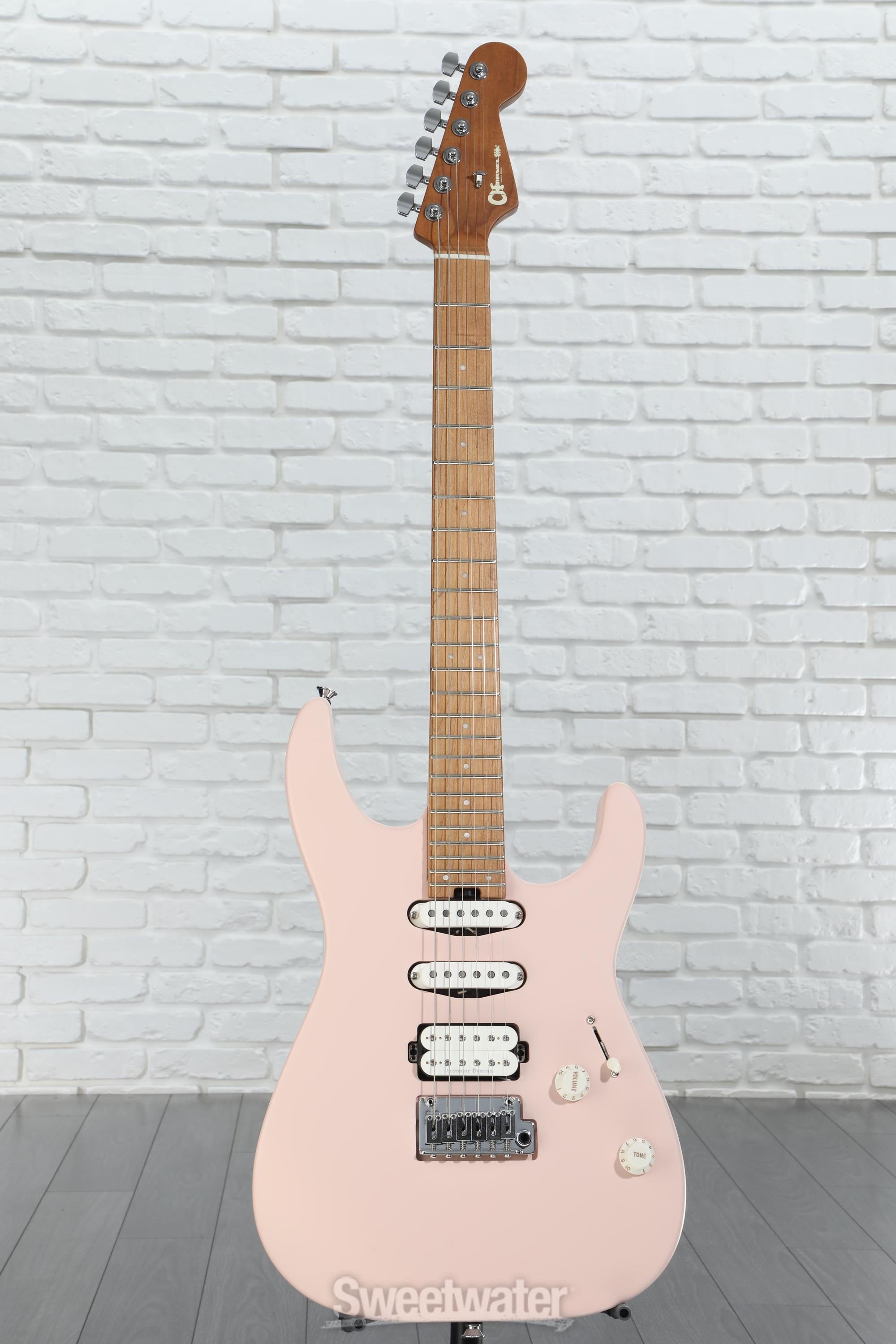 Charvel Pro-Mod DK24 HSS Electric Guitar - Shell Pink