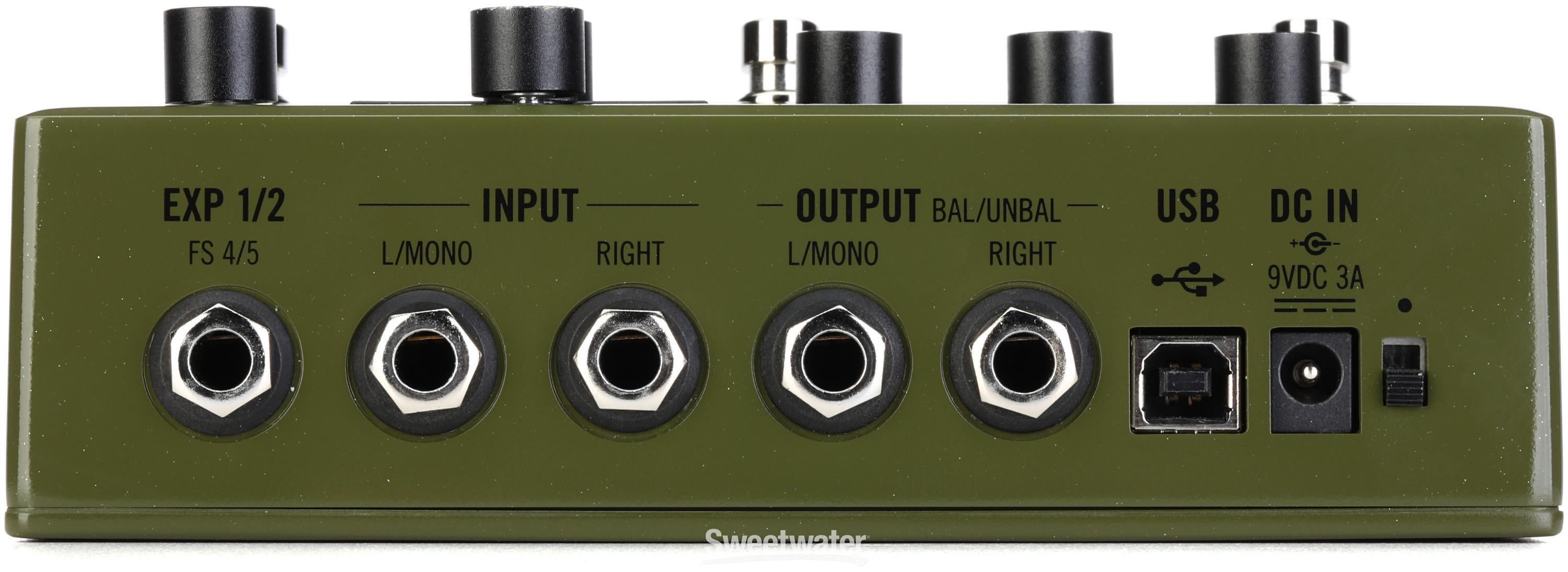 Line 6 HX Stomp Guitar Multi-effects Floor Processor - Olive Line 6 HX Stomp Guitar Multi-effects Floor Processor - Olive
