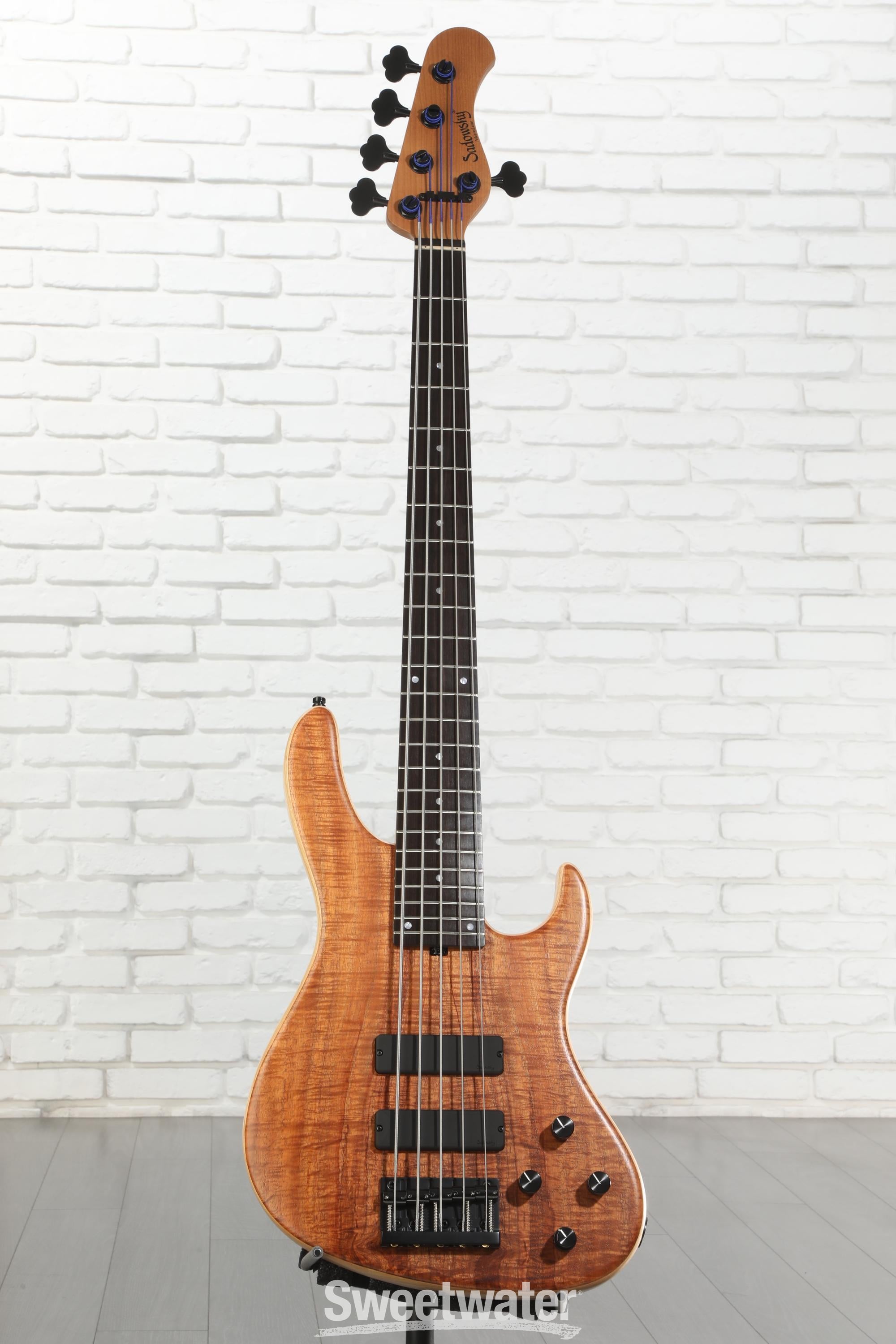 Sadowsky 5弦ベース　24フレット Sadowsky MetroLine 24-Fret Modern Bass | 5 String | Maple