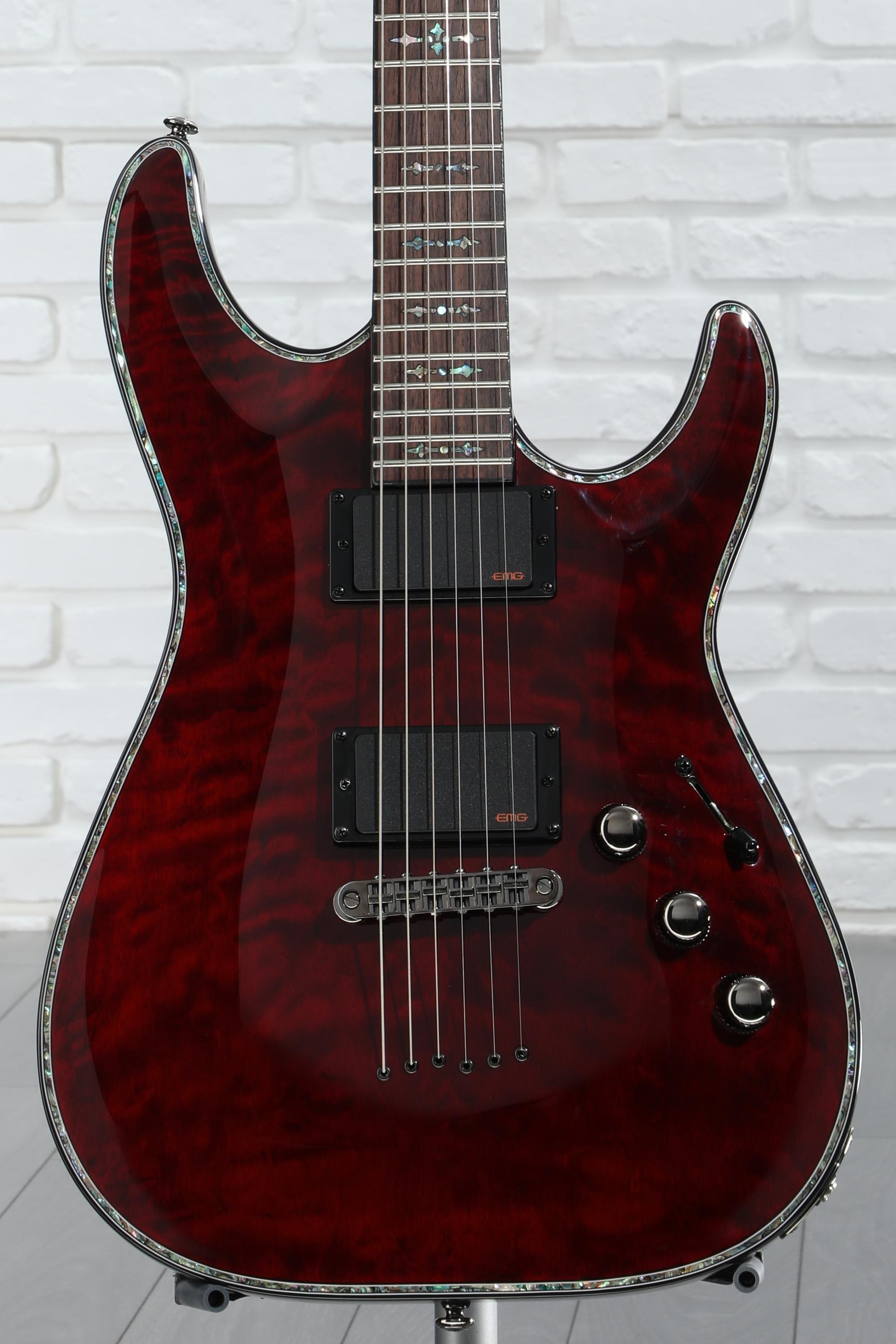 Schecter Hellraiser C-1 Electric Guitar with Sting Thru Body