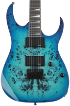 Ibanez GIO GRGR221PA Electric Guitar - Aqua Burst | Sweetwater
