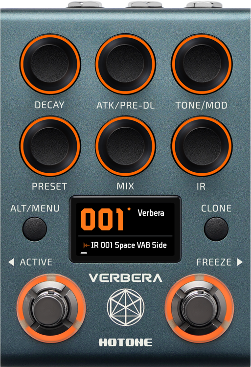 ギター Hotone verb reverb Hotone VERB Digital Reverb Guitar Pedal | zZounds