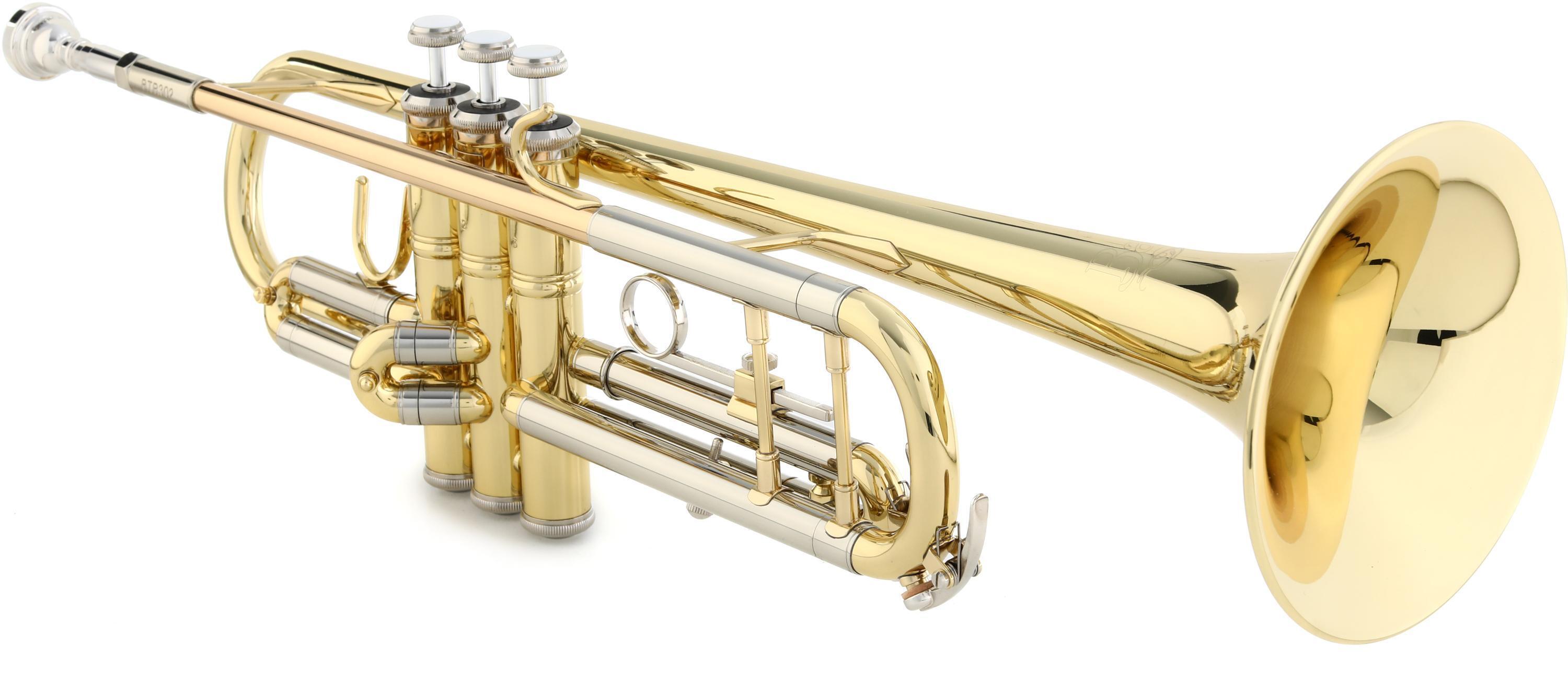 Bach BTR302 Student Trumpet - Clear Lacquer | Sweetwater