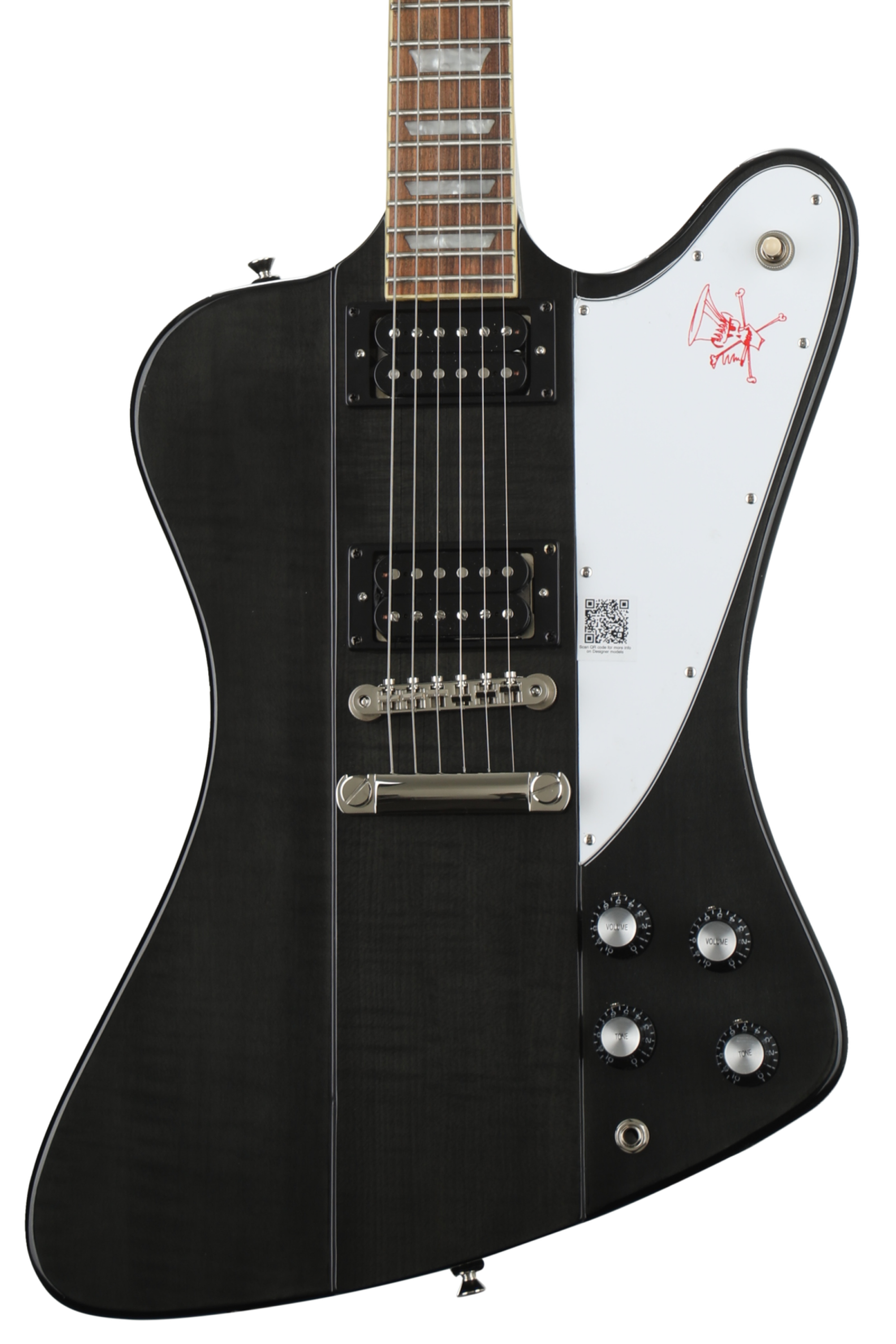 Epiphone Limited Edition Slash Firebird Premium Outfit, Signed 