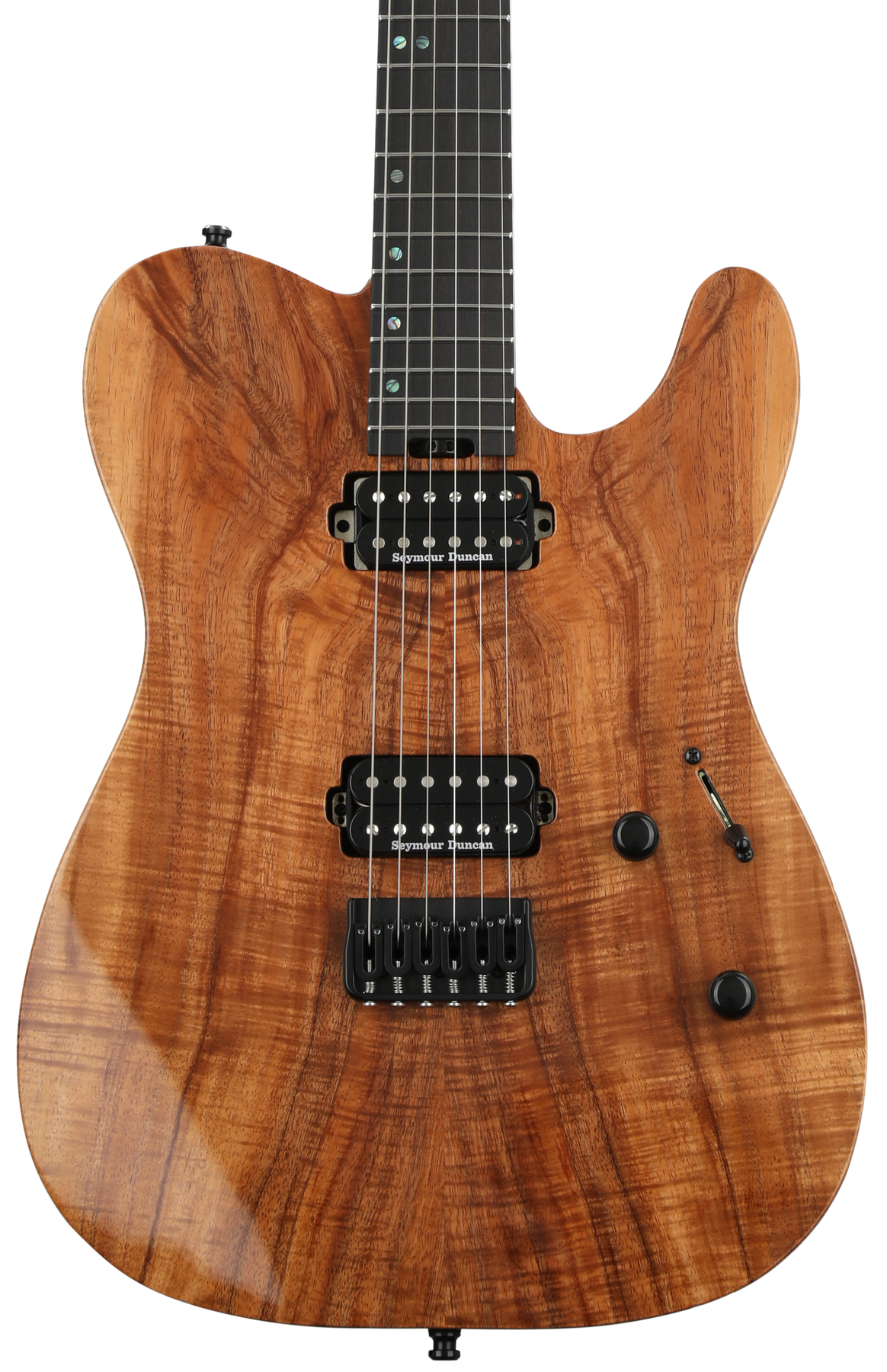 ギター ESP TE-350DT KOA ESP USA TE-II HT Koa - Natural | Sweetwater