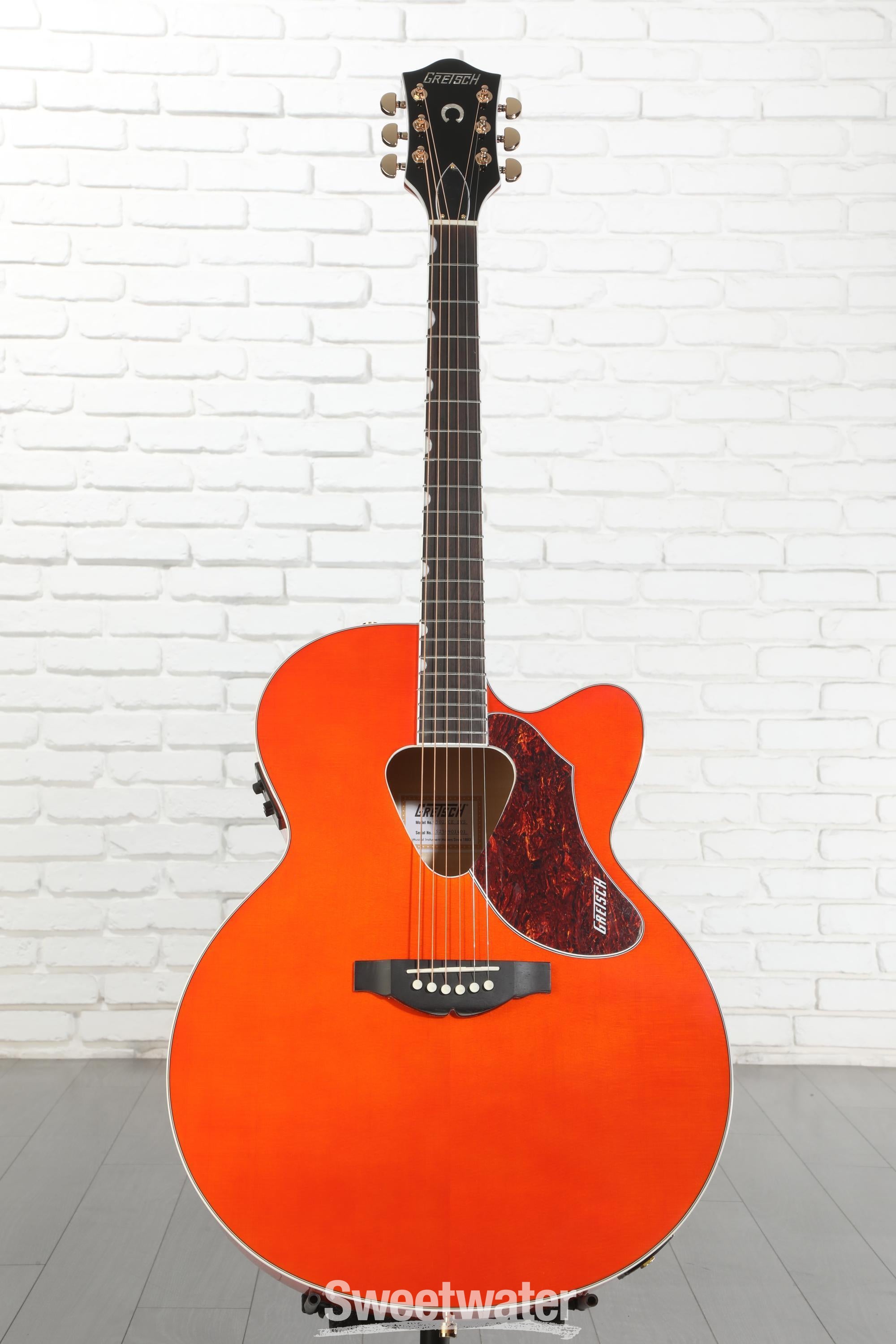 Gretsch G5022CE Rancher Jumbo Cutaway - Savannah Sunset | Sweetwater