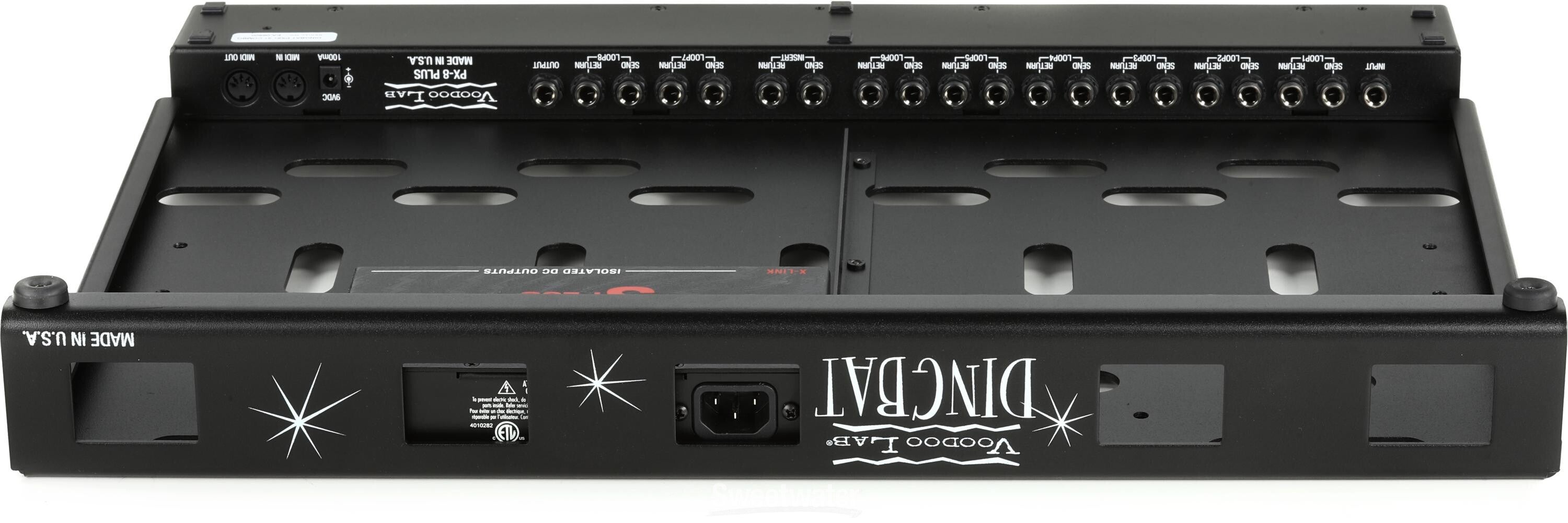 Voodoo Lab Dingbat Pedalboard PX Package - PX-8 Plus and Pedal