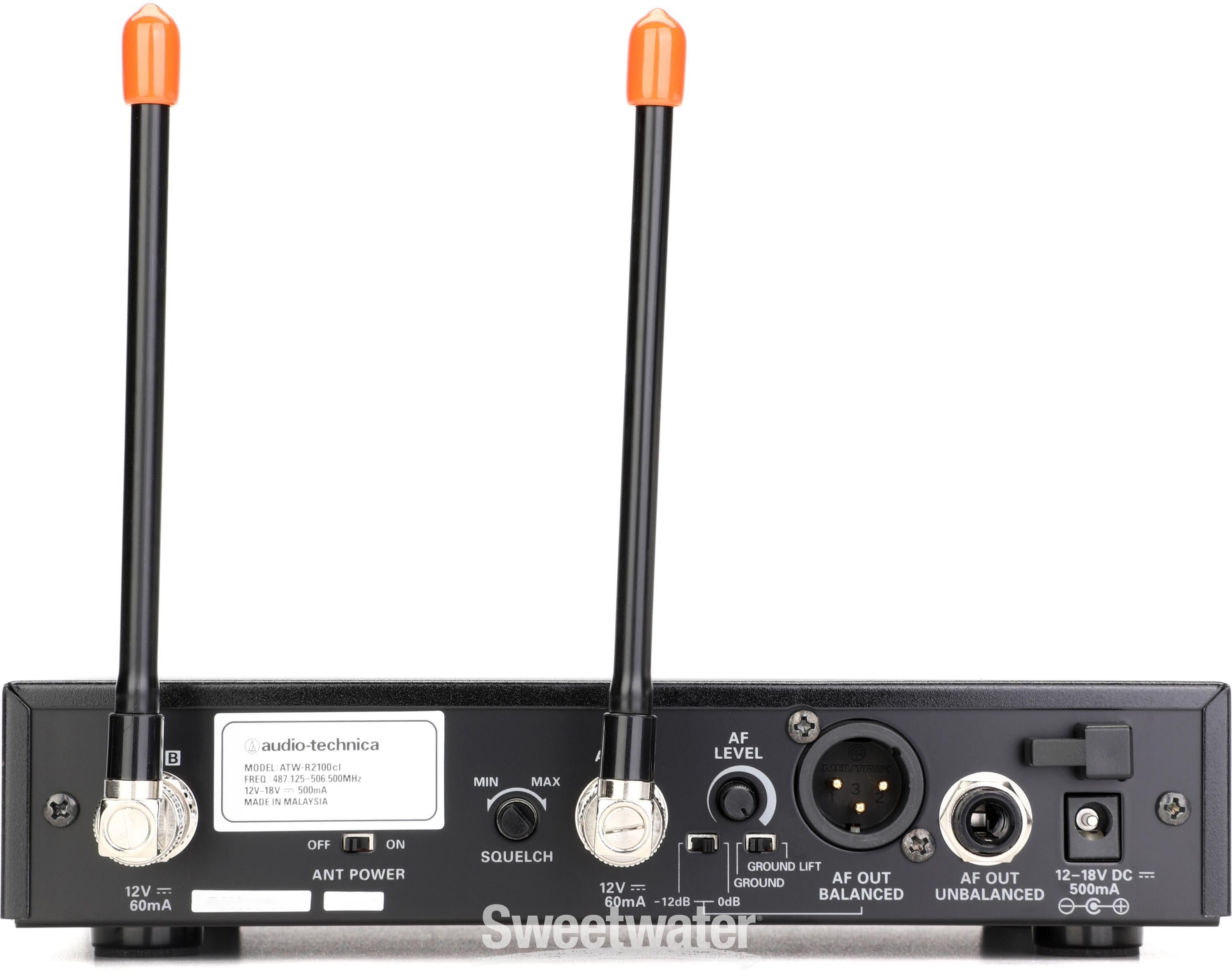 Audio Technica ATW 2120C Wireless Handheld Microphone System I Band