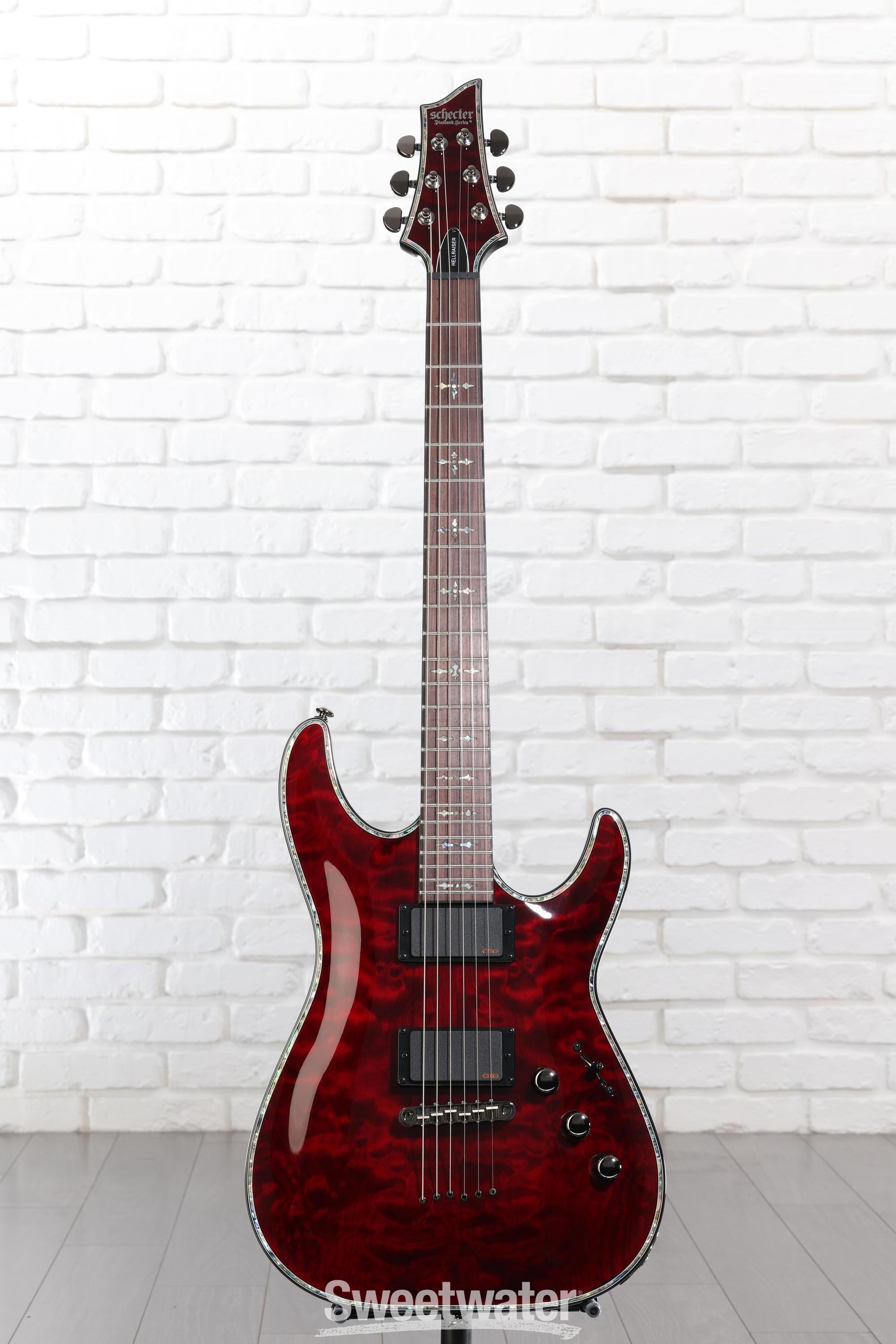 Schecter Hellraiser C-1 Electric Guitar - Black Cherry | Sweetwater