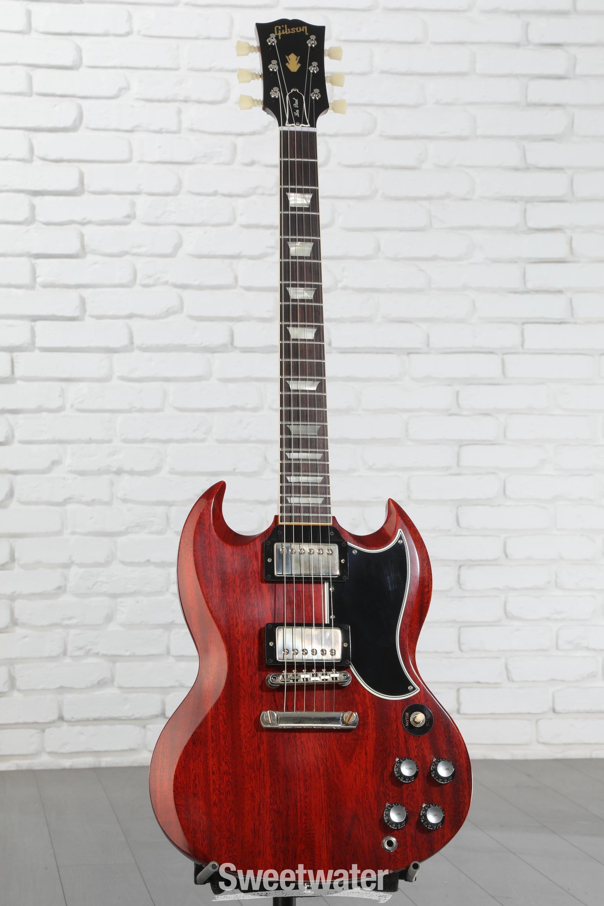 ギター Gibson 1961 Les Paul SG Standard Reissue Gibson Custom 1961 Les Paul SG Standard Reissue Stop-Bar VOS