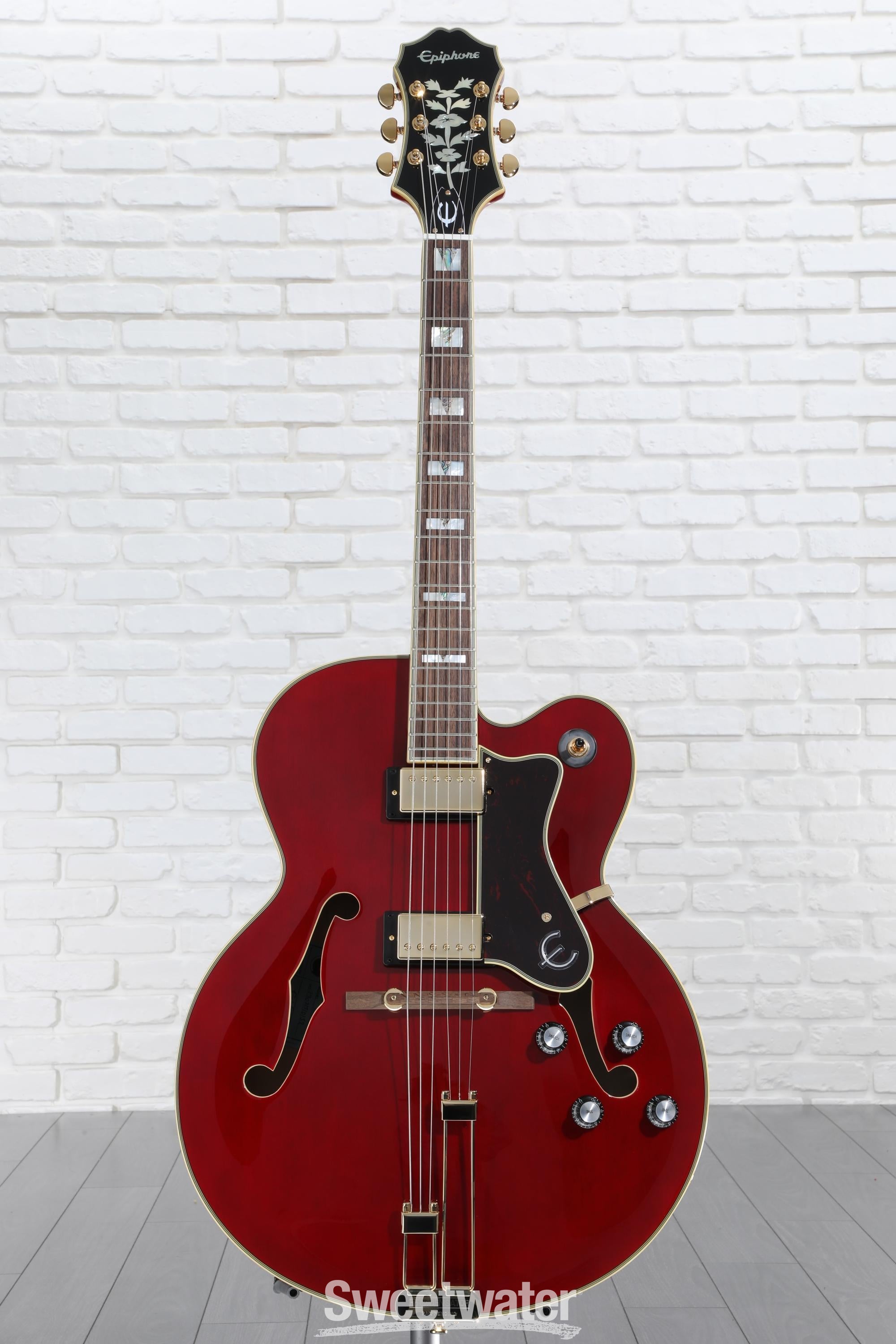 Epiphone Broadway 美品 Amazon.com: Epiphone Broadway Archtop Hollowbody, Vintage