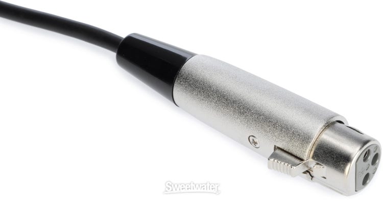 Shure WA310 Female XLR to TA4F Microphone Cable for Wireless Bodypack Transmitter