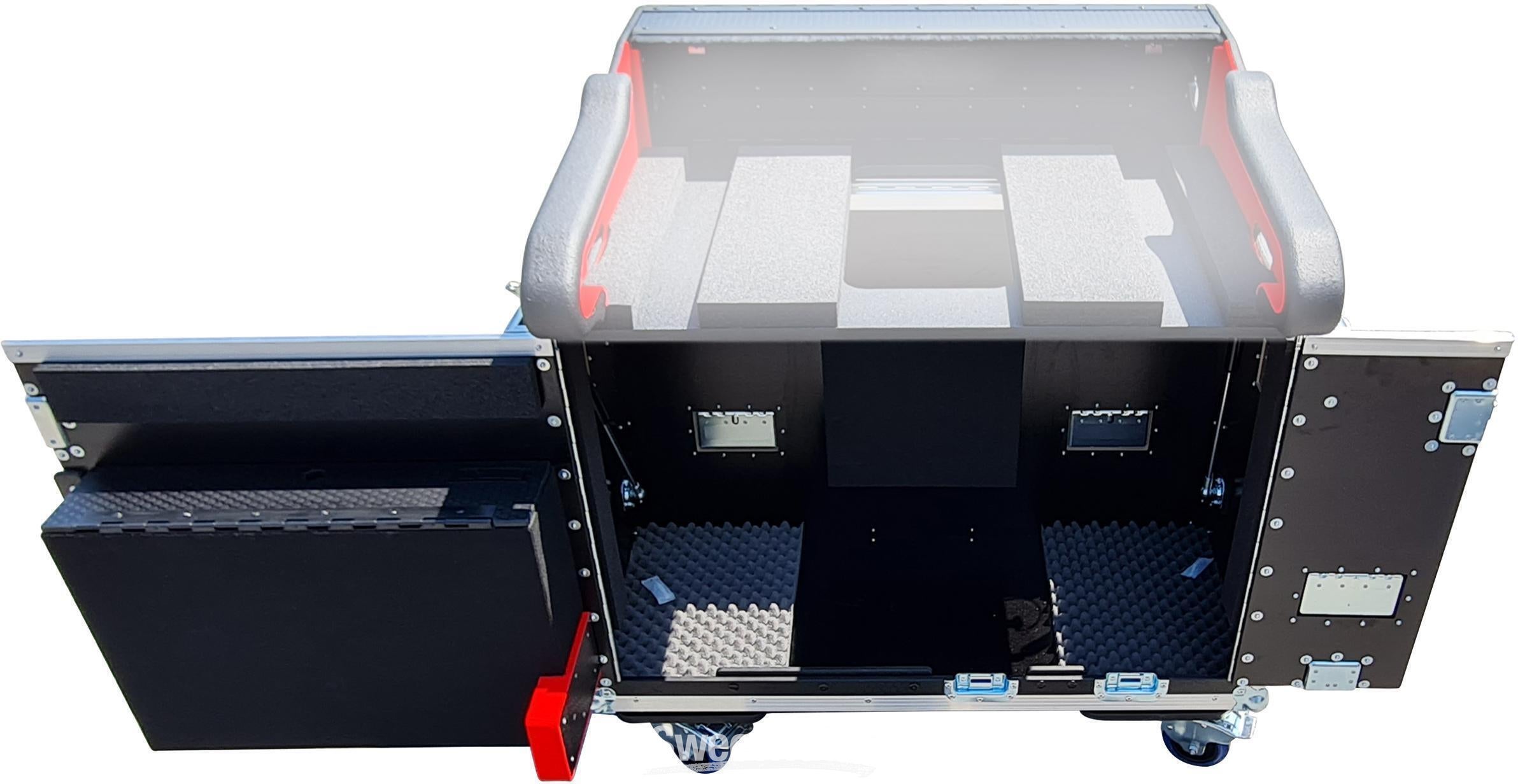 ProX ZCase Flip-Ready Patented Hydraulic Lift Console Case for