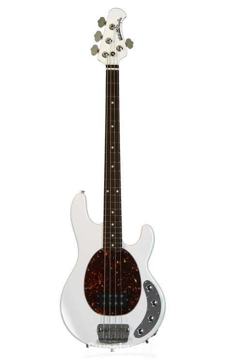 Ernie Ball Music Man StingRay 4 H Neck Through - White Pearl