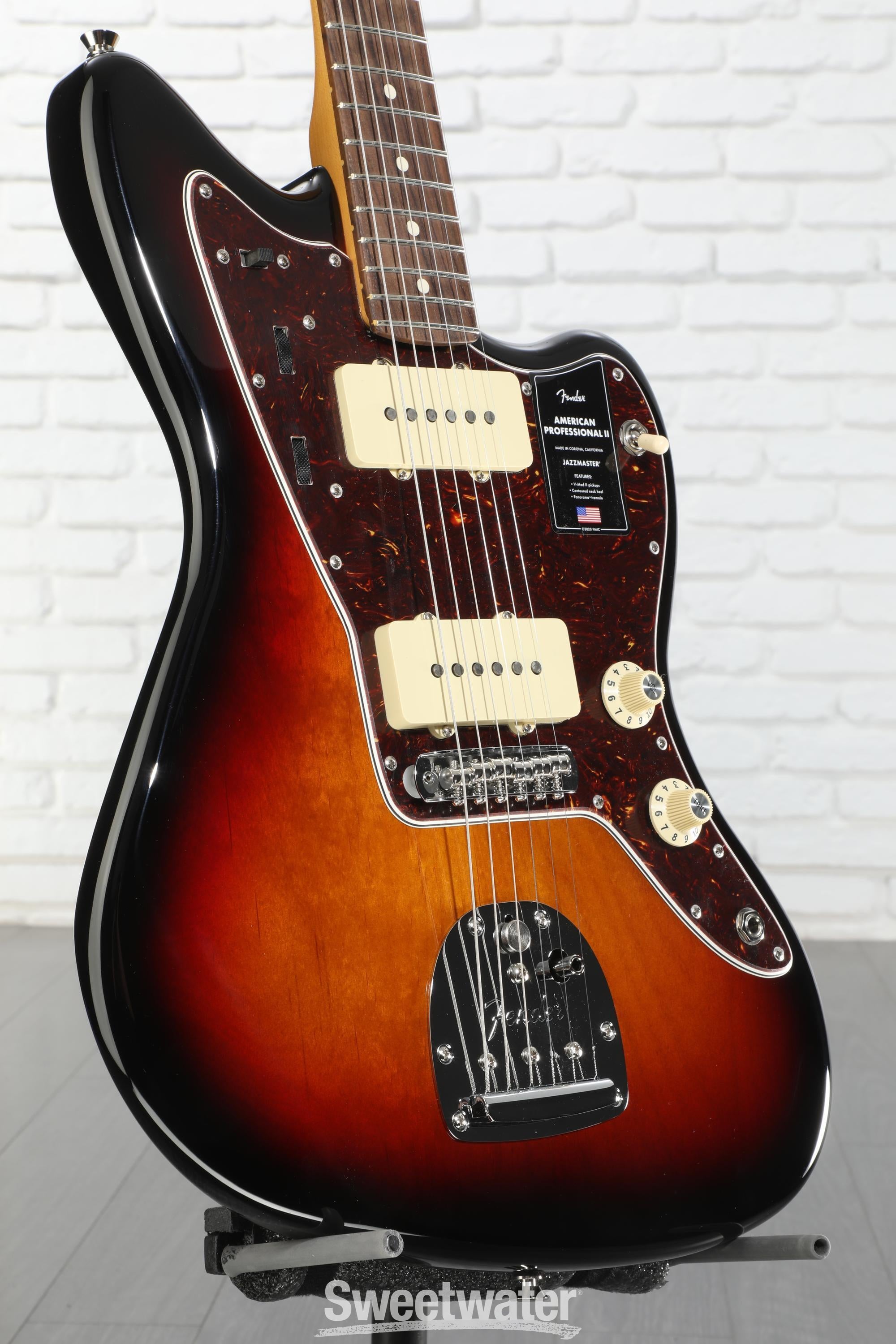 ギター Fender American Professional Jazzmaster Fender American Professional II Jazzmaster - 3-color Sunburst with