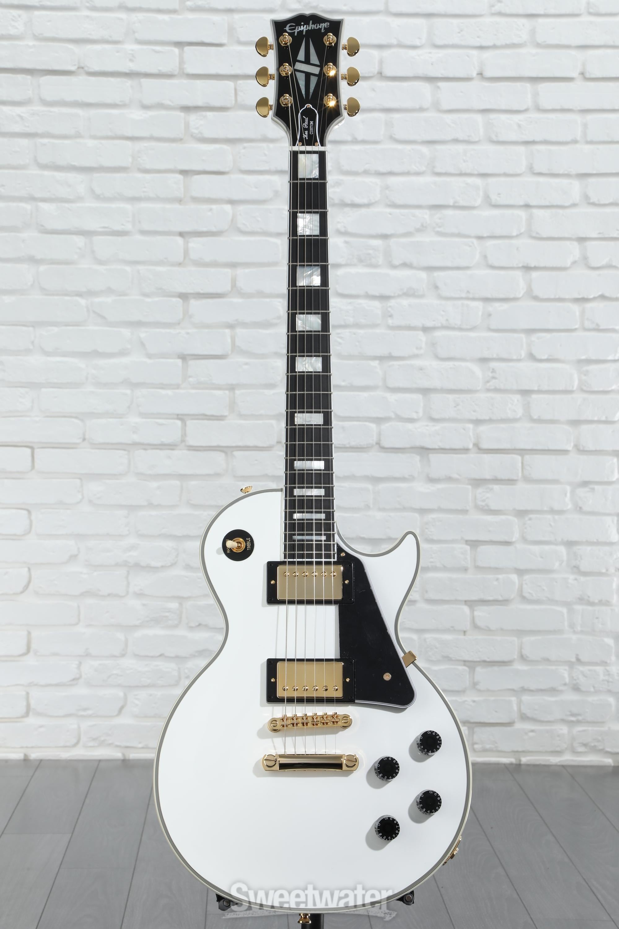 ︎ Epiphone Les Paul Custom white EEシリアル ︎ Epiphone Les Paul Custom white EEシリアル