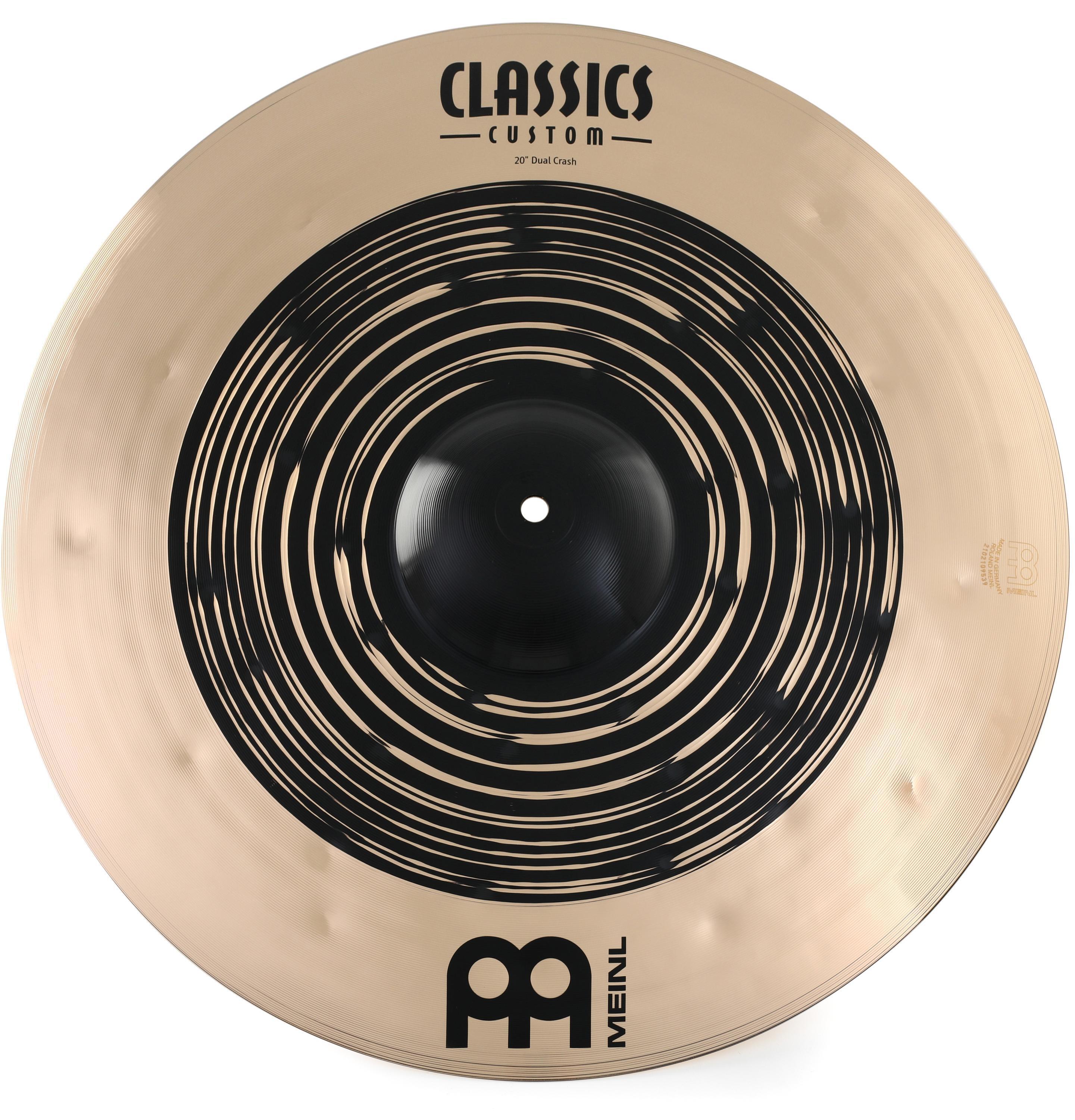 Meinl Cymbals 20-inch Classics Custom Dual Crash