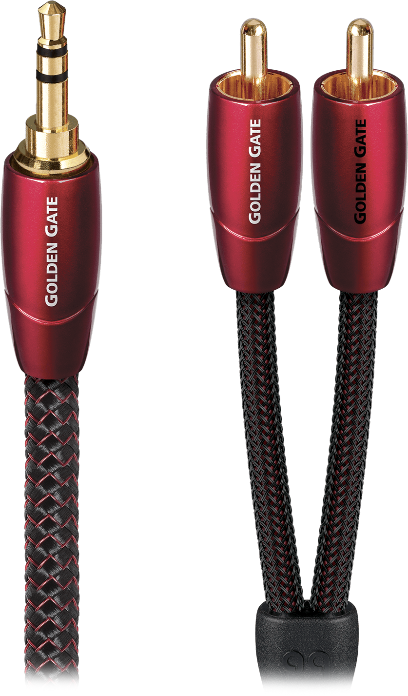 AudioQuest Golden Gate RCA Interconnect Cable - 6.56 feet