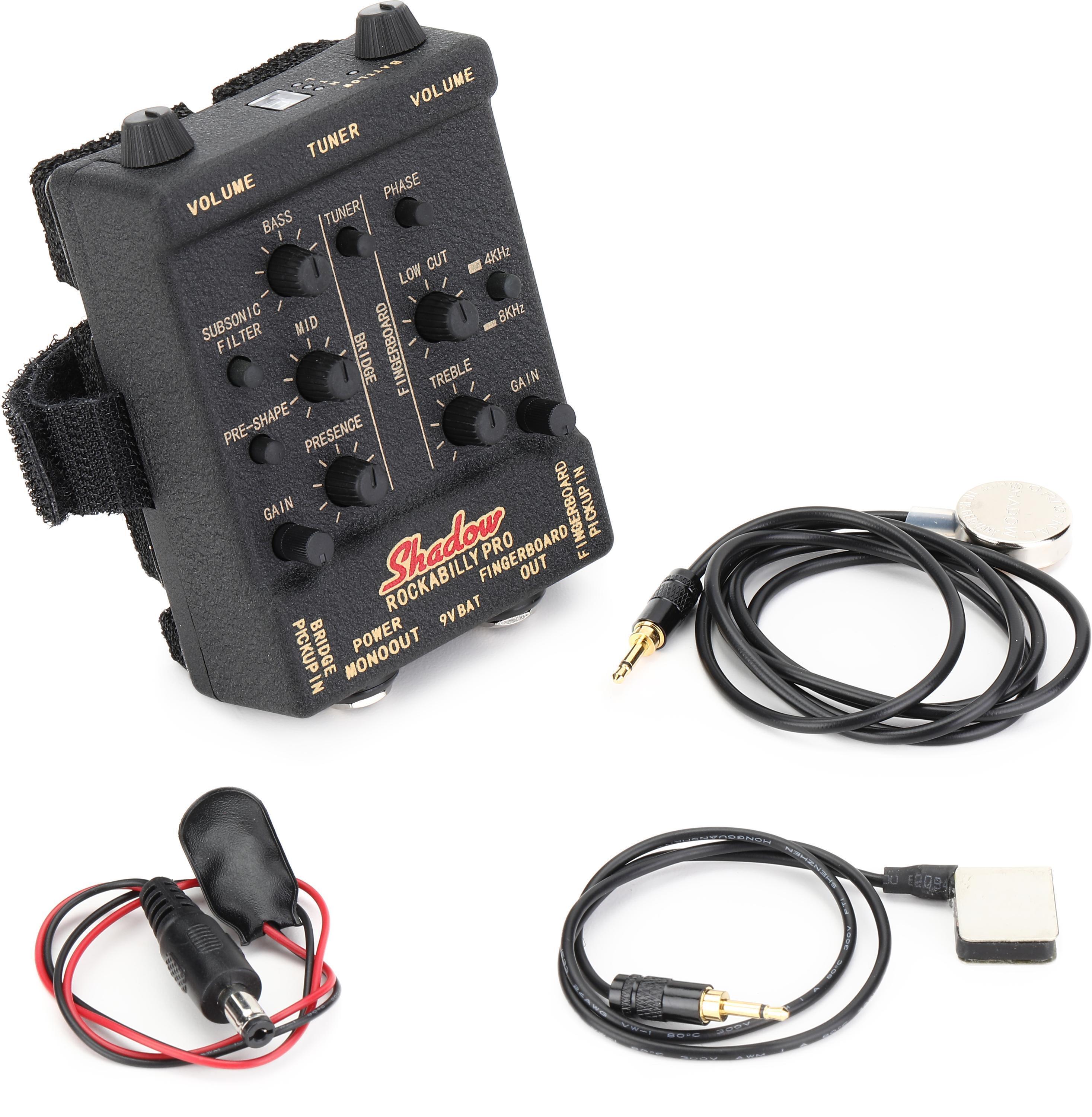 Photo of Shadow Electronics Rockabilly Pro Upright Bass Pickup and Preamp System