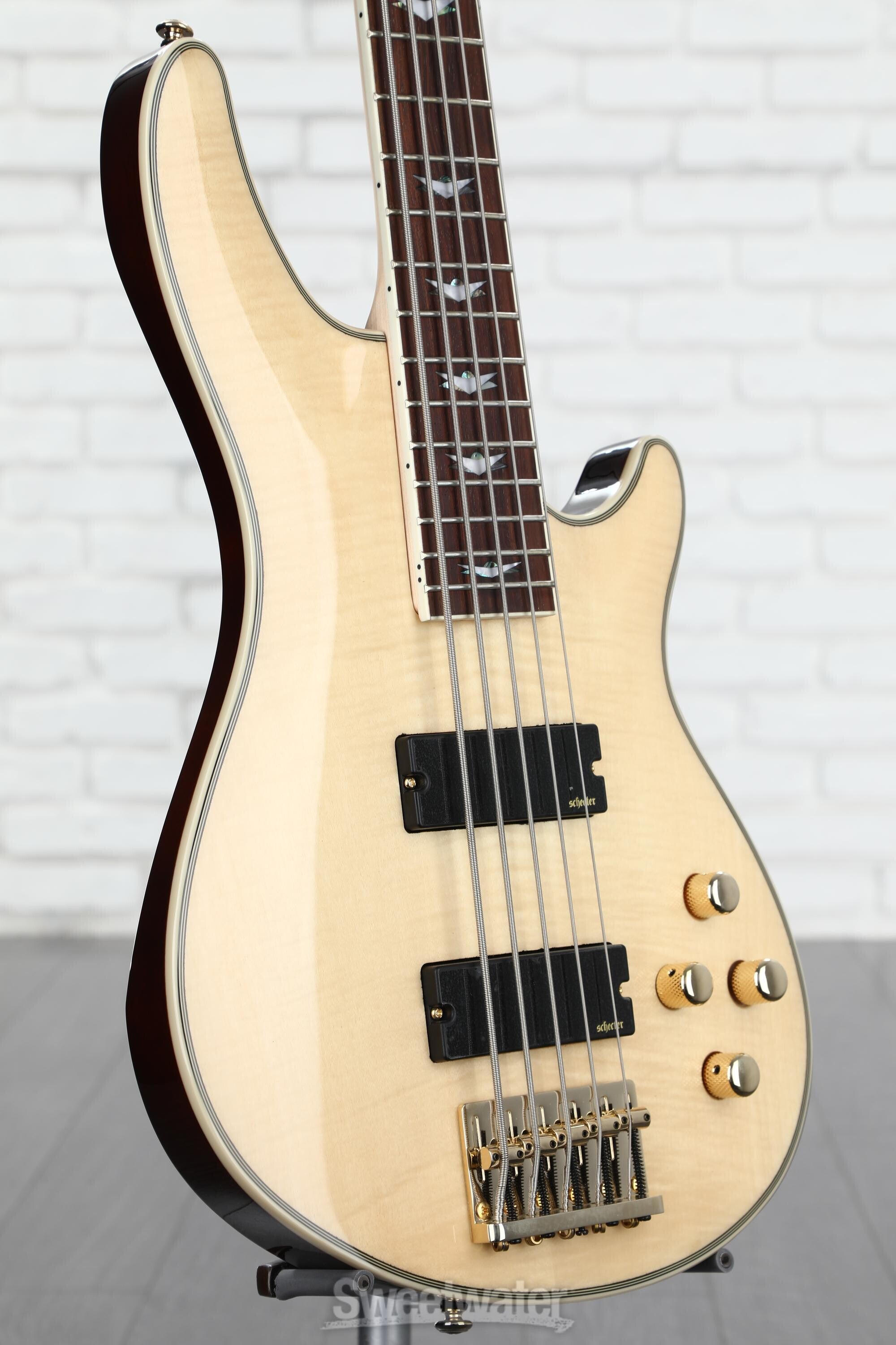 Schecter Omen Extreme-5 Bass Guitar - Natural