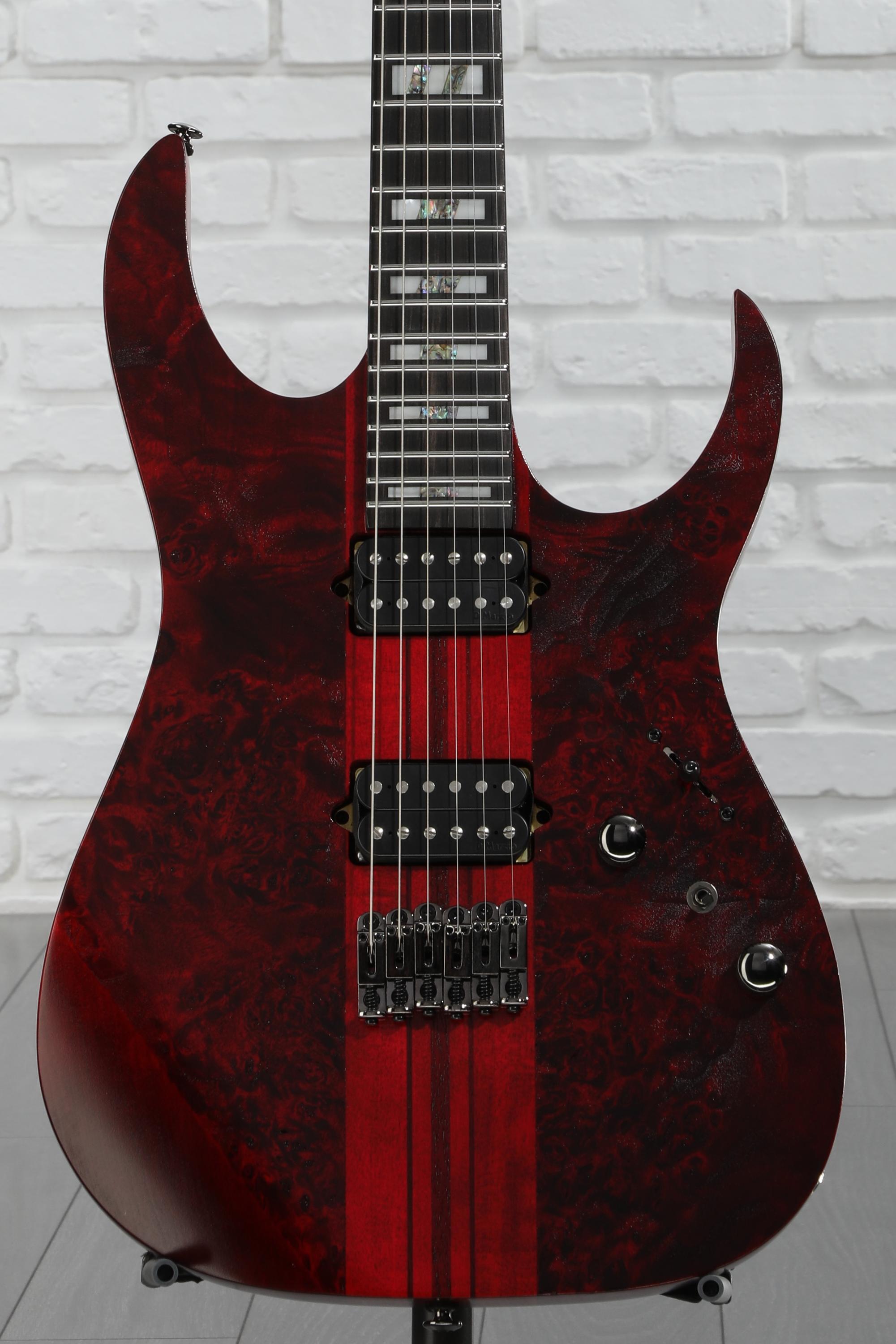 Ibanez Premium RGT1221PB Electric Guitar - Stained Wine Red