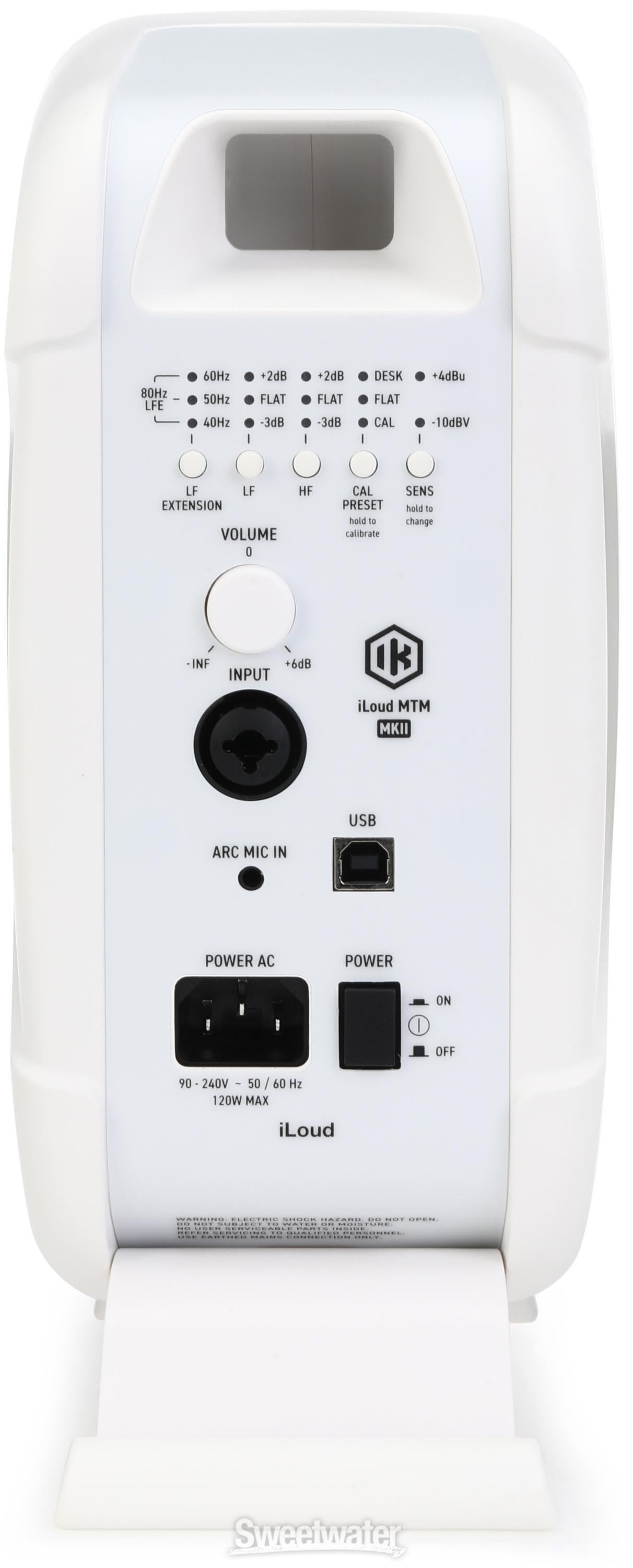 IK Multimedia iLoud MTM MKII Powered Studio Monitor (Single