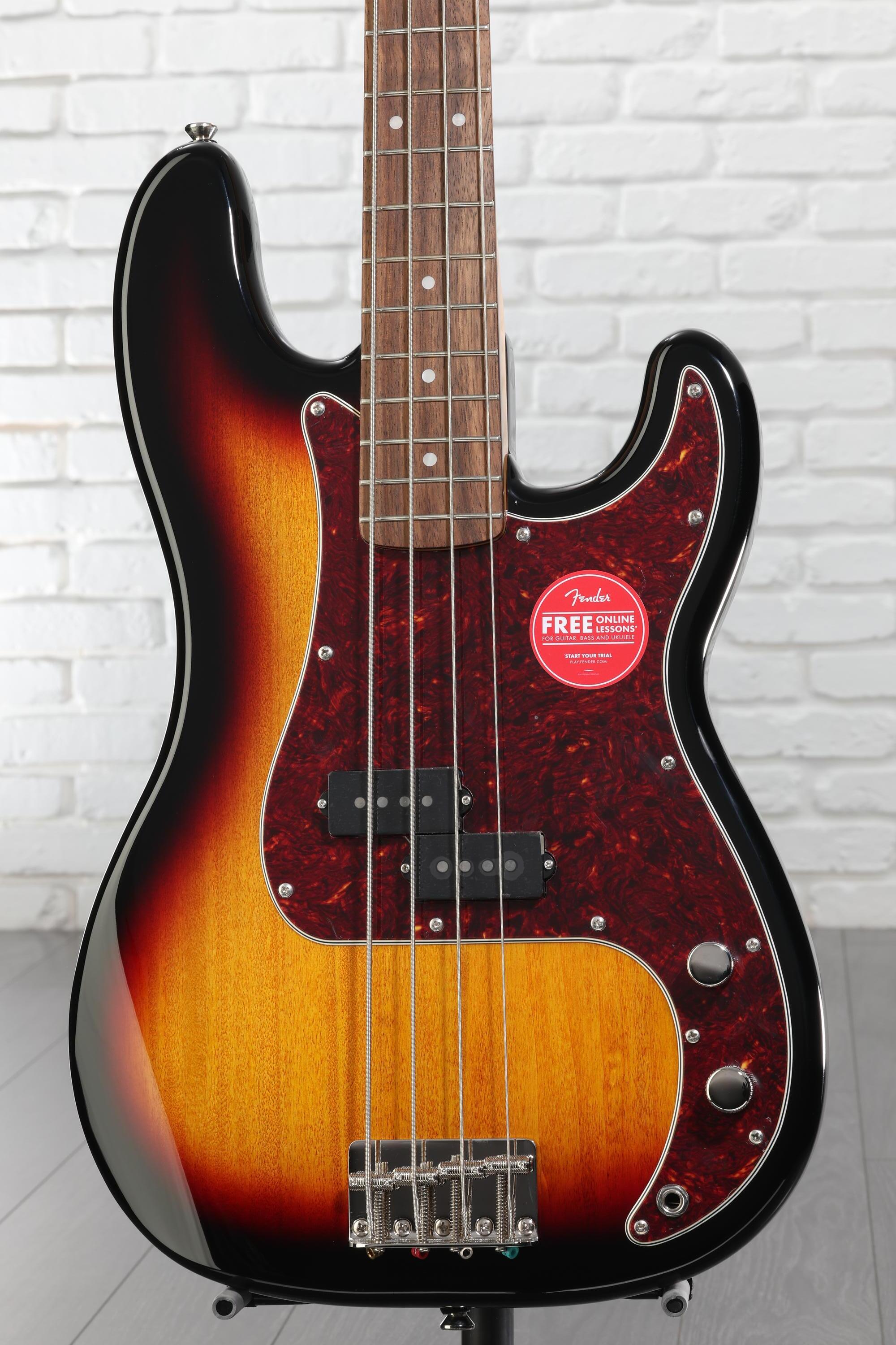 Squier Classic Vibe '60s Precision Bass - 3-Tone Sunburst | Sweetwater