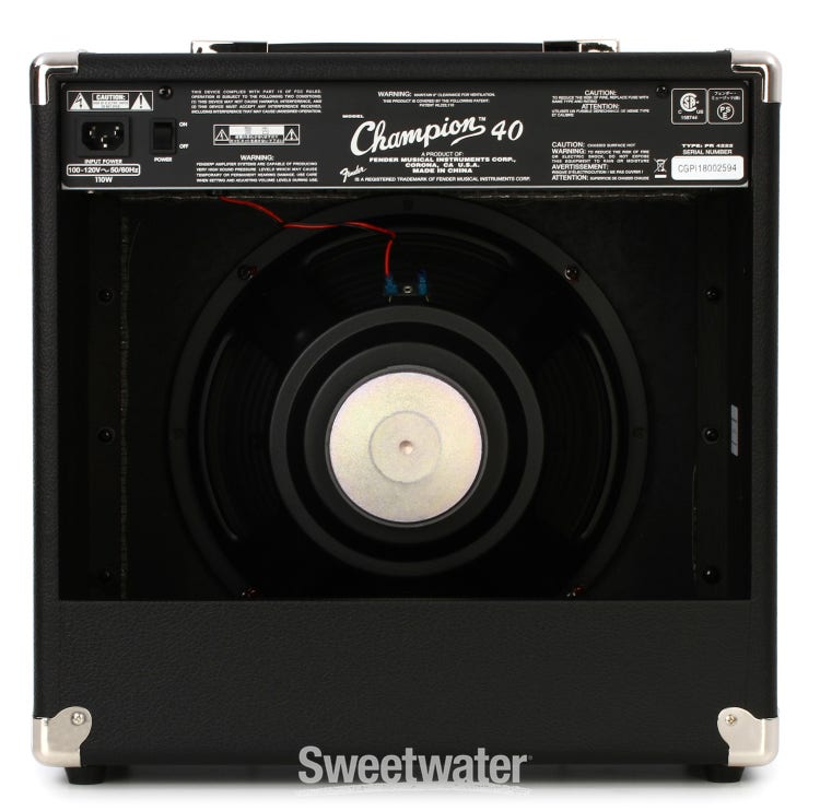 Fender Champion 40 1x12 40-watt Combo Amp Reviews