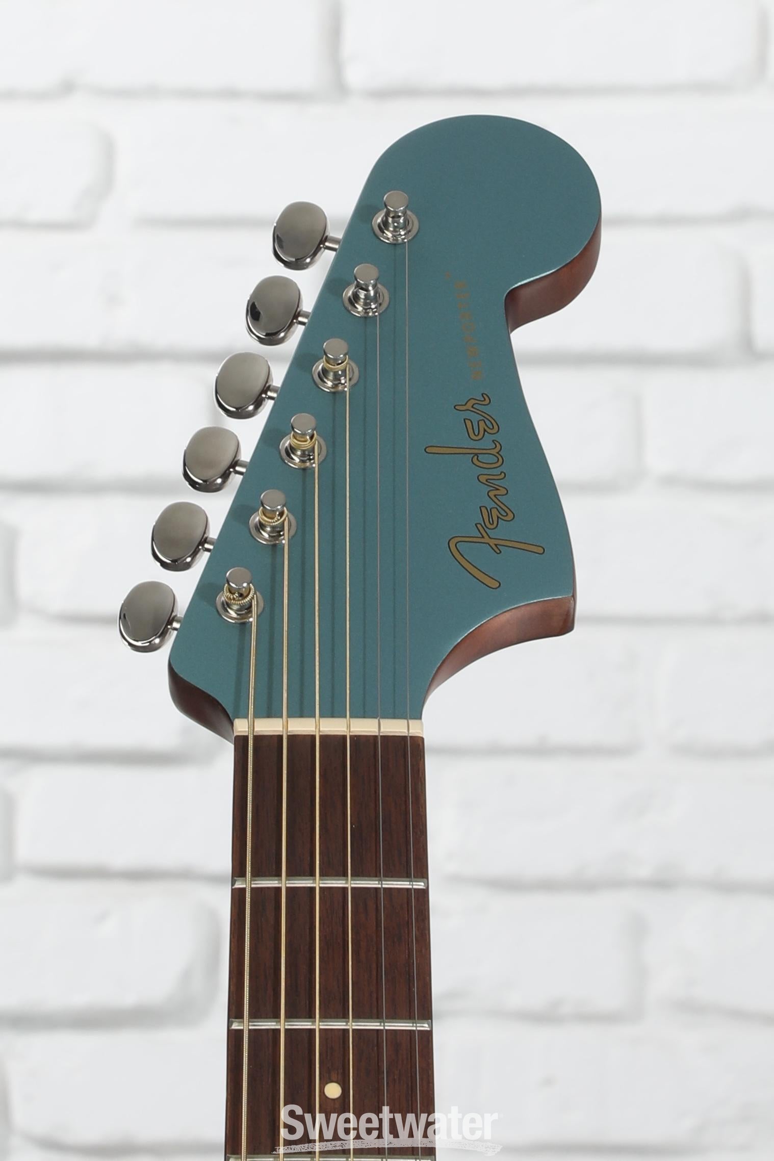 ギター Fender Newporter Player (Tidepool) The Music Shoppe - Fender Newporter Player Acoustic-Electric