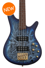 Photo of Ibanez SR Standard 4-string Electric Bass Guitar - Cosmic Blue Frozen Matte