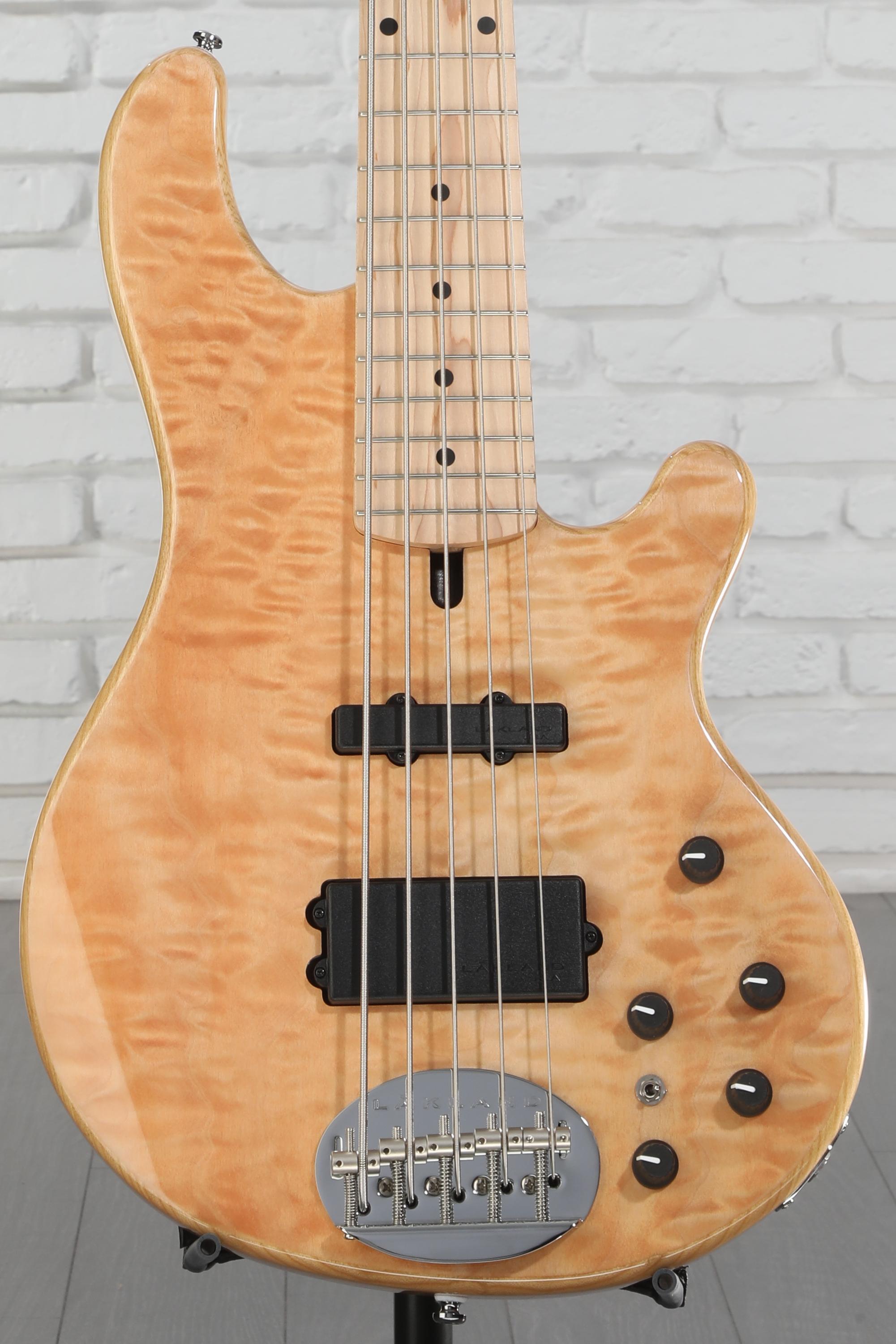 Lakland Skyline 55-02 Deluxe 5-string Bass Guitar - Natural with