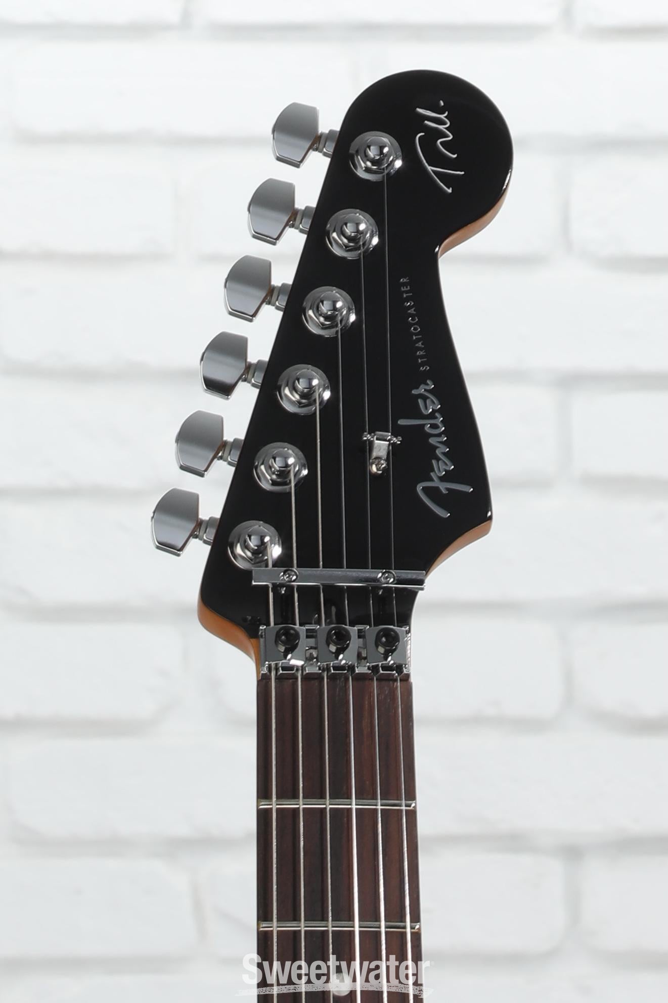 ゆ*ち様 Fender Tom Morello stratocaster cus Fender Tom Morello Stratocaster - Black | Sweetwater
