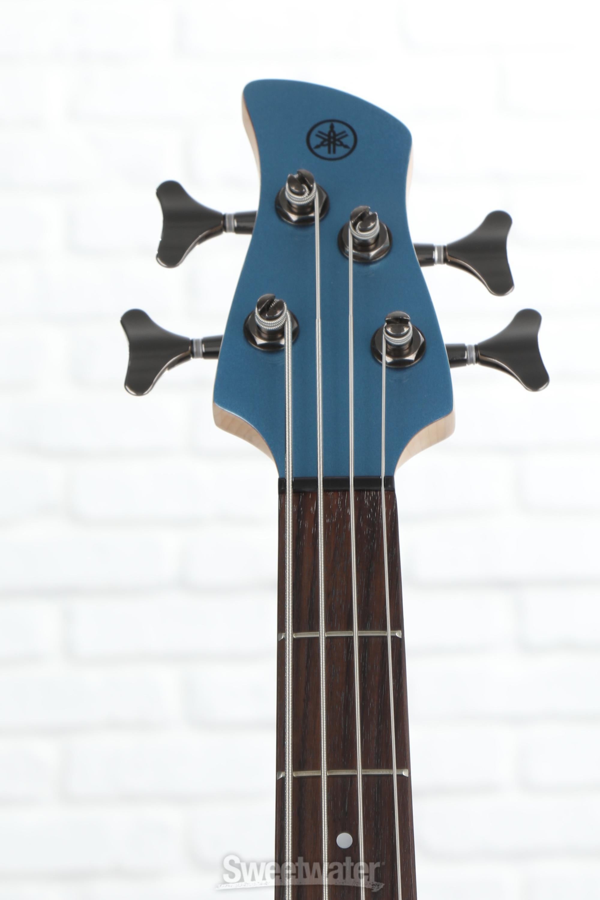 Yamaha TRBX304 Bass Guitar - Factory Blue | Sweetwater