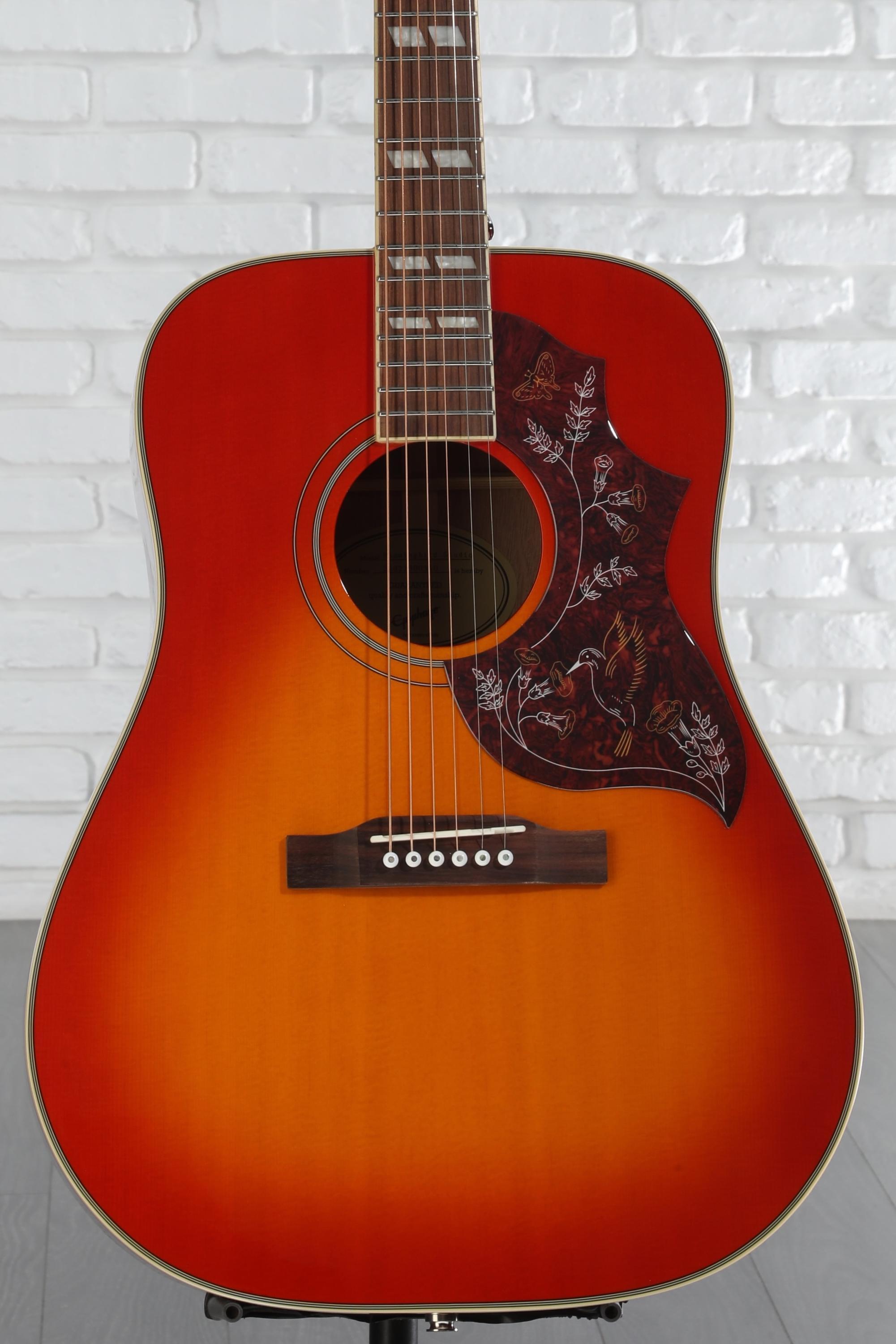 Epiphone Hummingbird Studio Acoustic-Electric Guitar - Faded